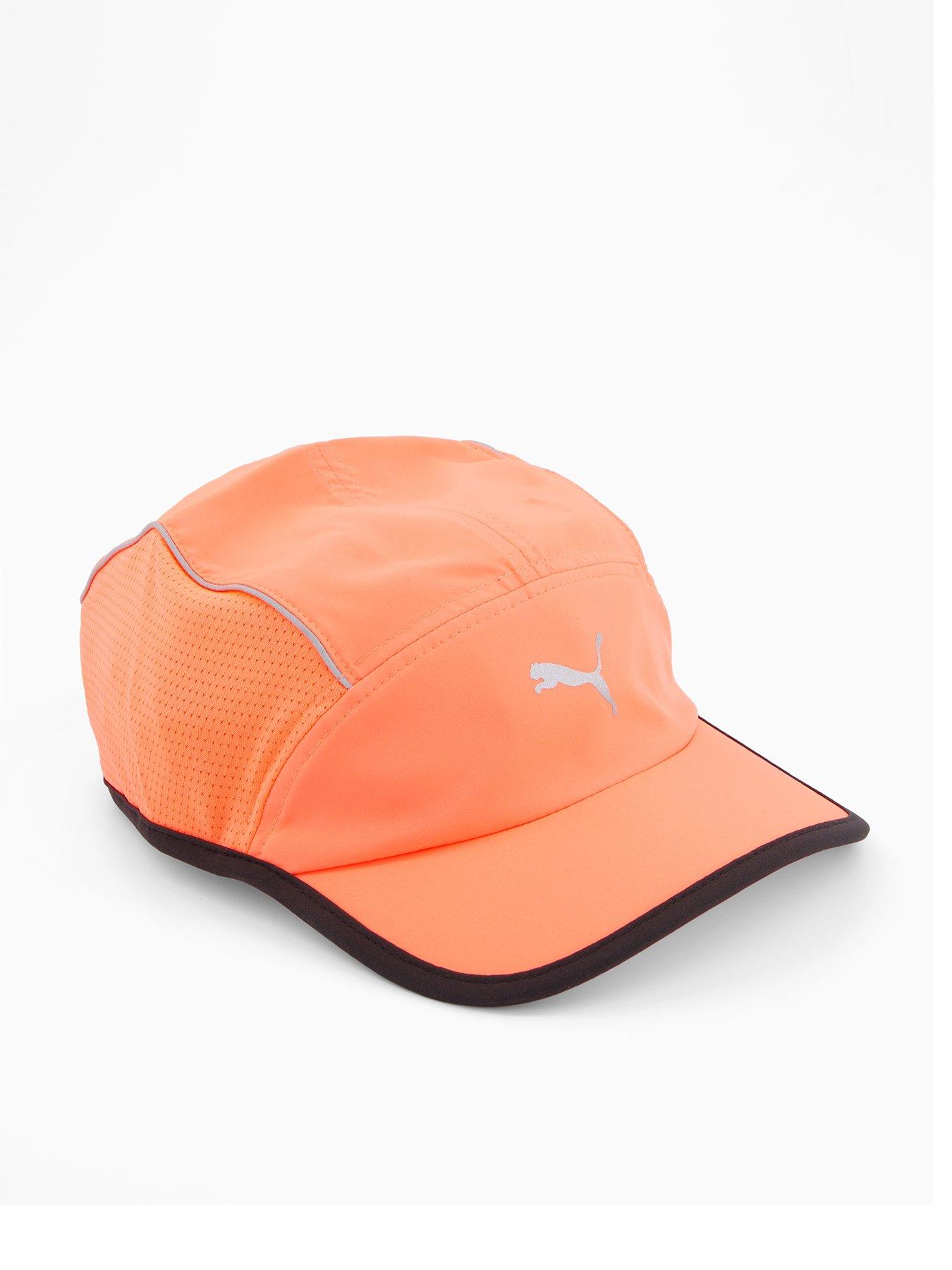 undefined Unisex Running Short Visor 5 Panel Cap - Glowing Red