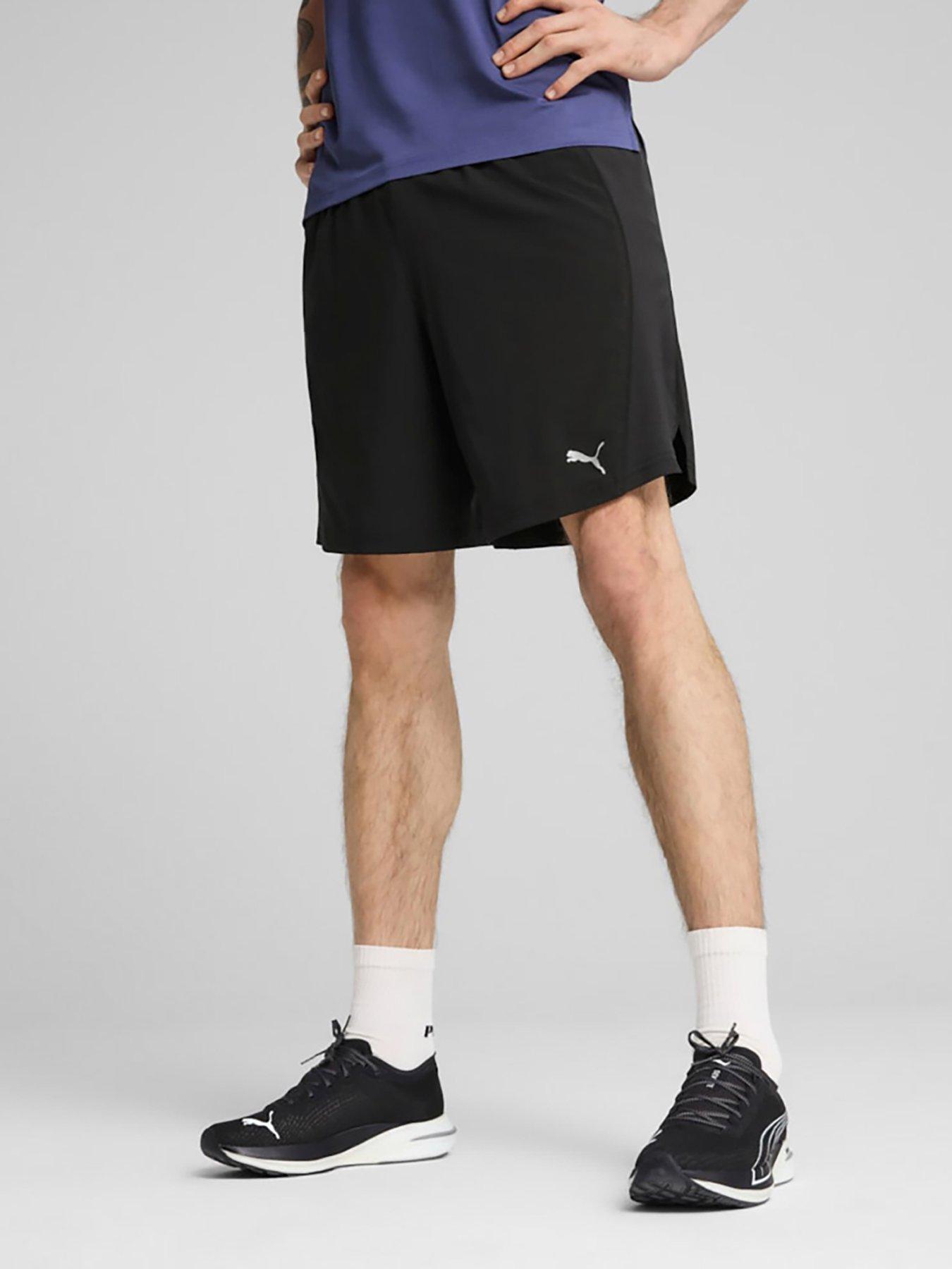 undefined Men's Running Velocity 7 Inch Shorts - Black