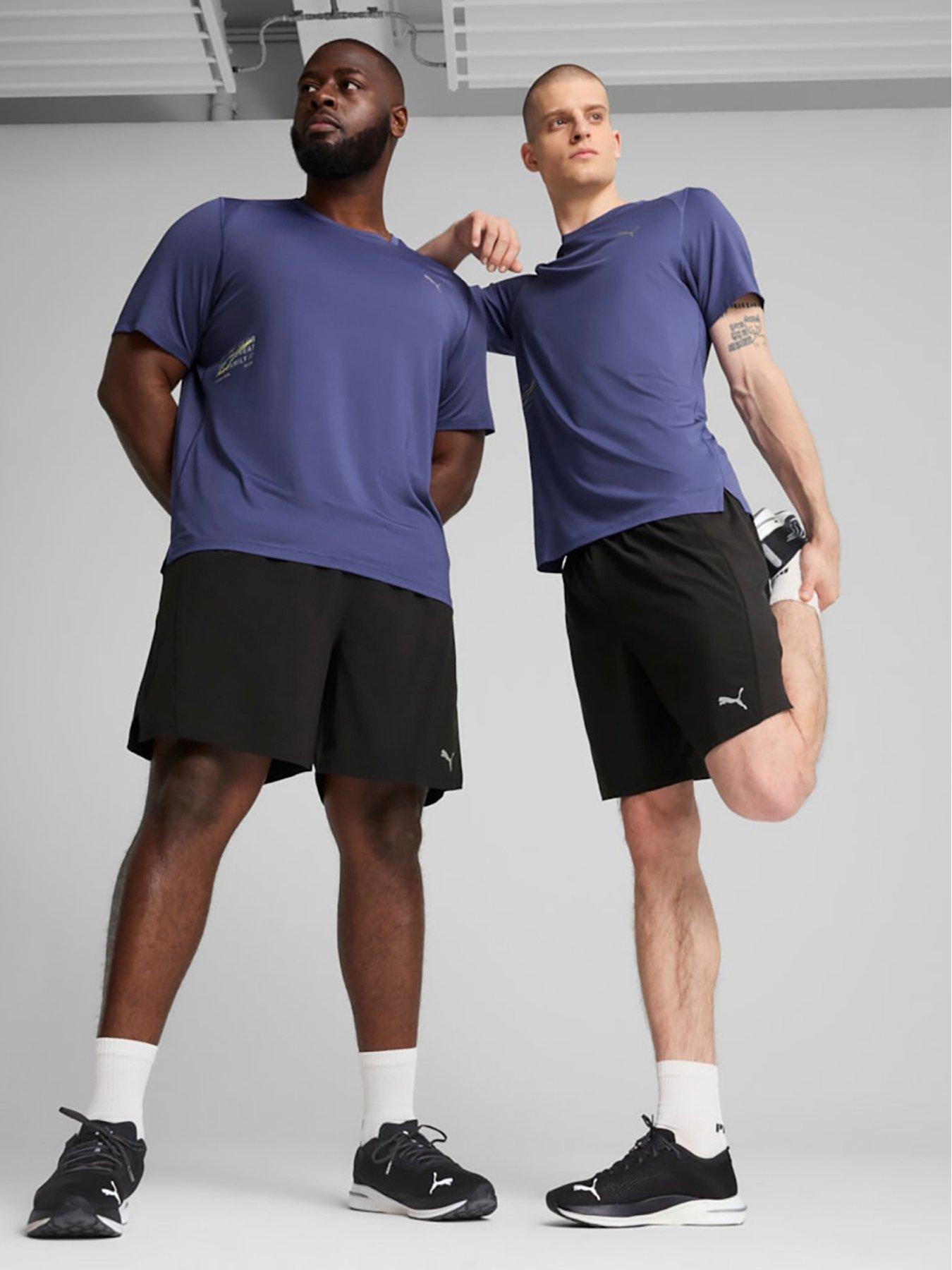 Image 3 of 5 of Puma Men's Running Velocity 7 Inch Shorts - Black