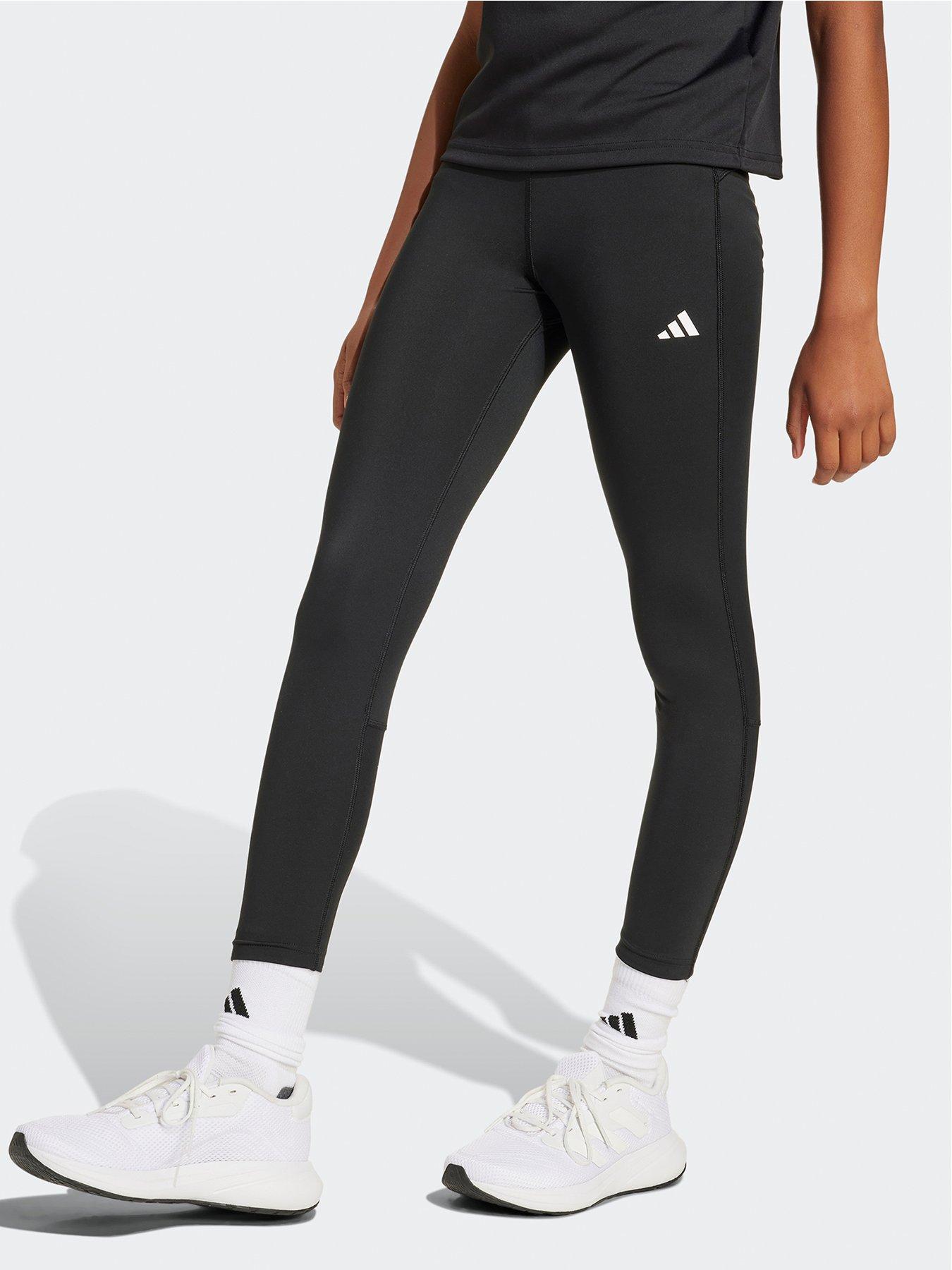 undefined Junior Girls Training Tech Fit Tights - Black