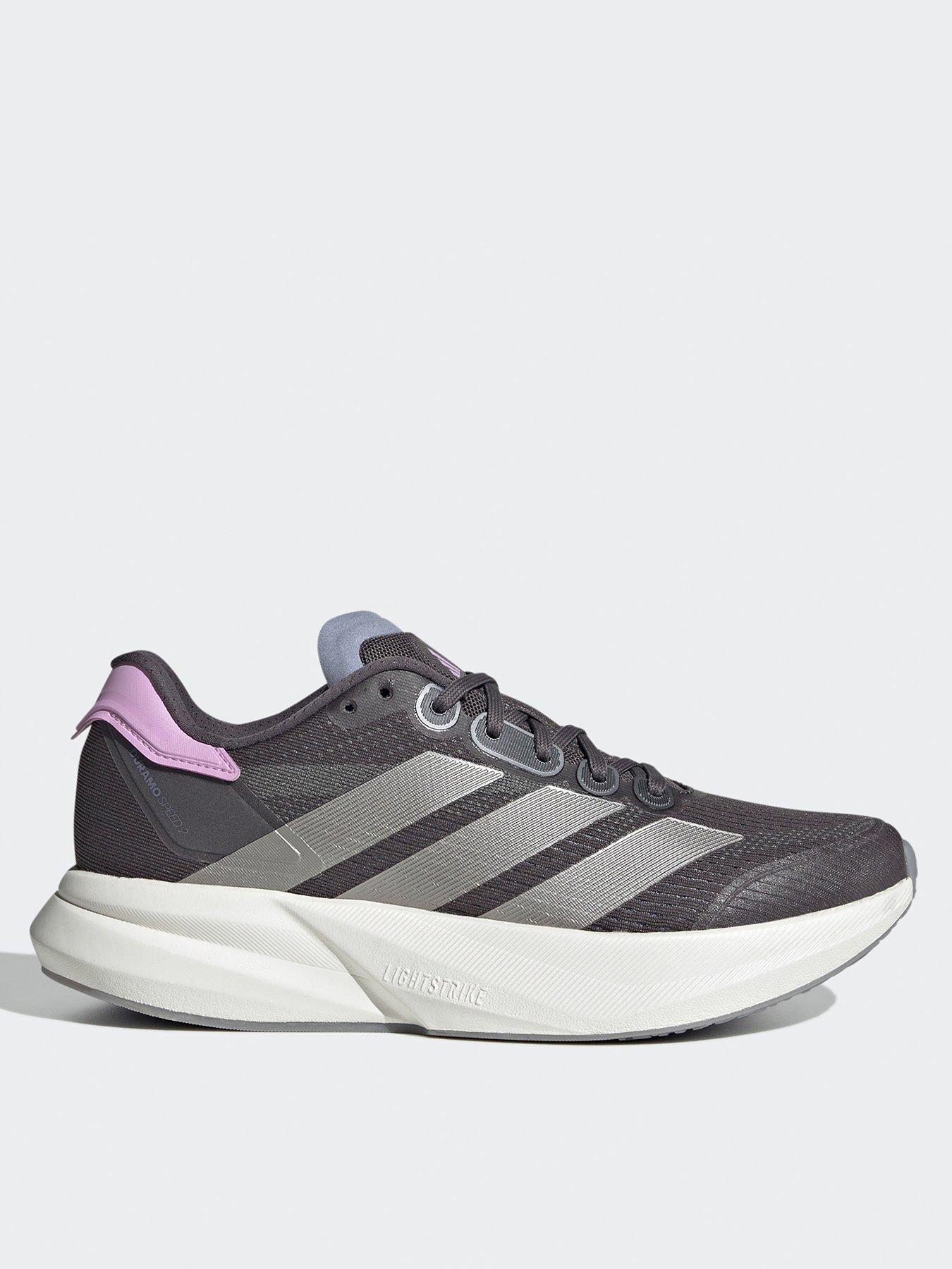 Image 1 of 7 of adidas Womens Running Duramo Speed 2 Trainers - Grey