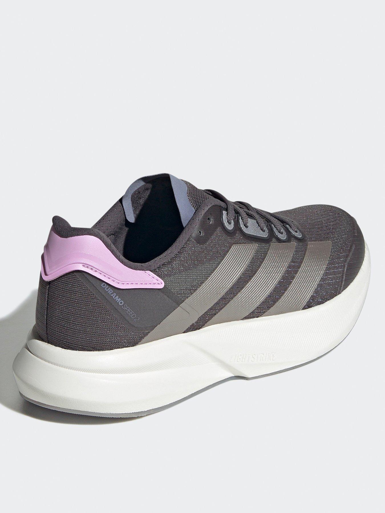 Image 3 of 7 of adidas Womens Running Duramo Speed 2 Trainers - Grey