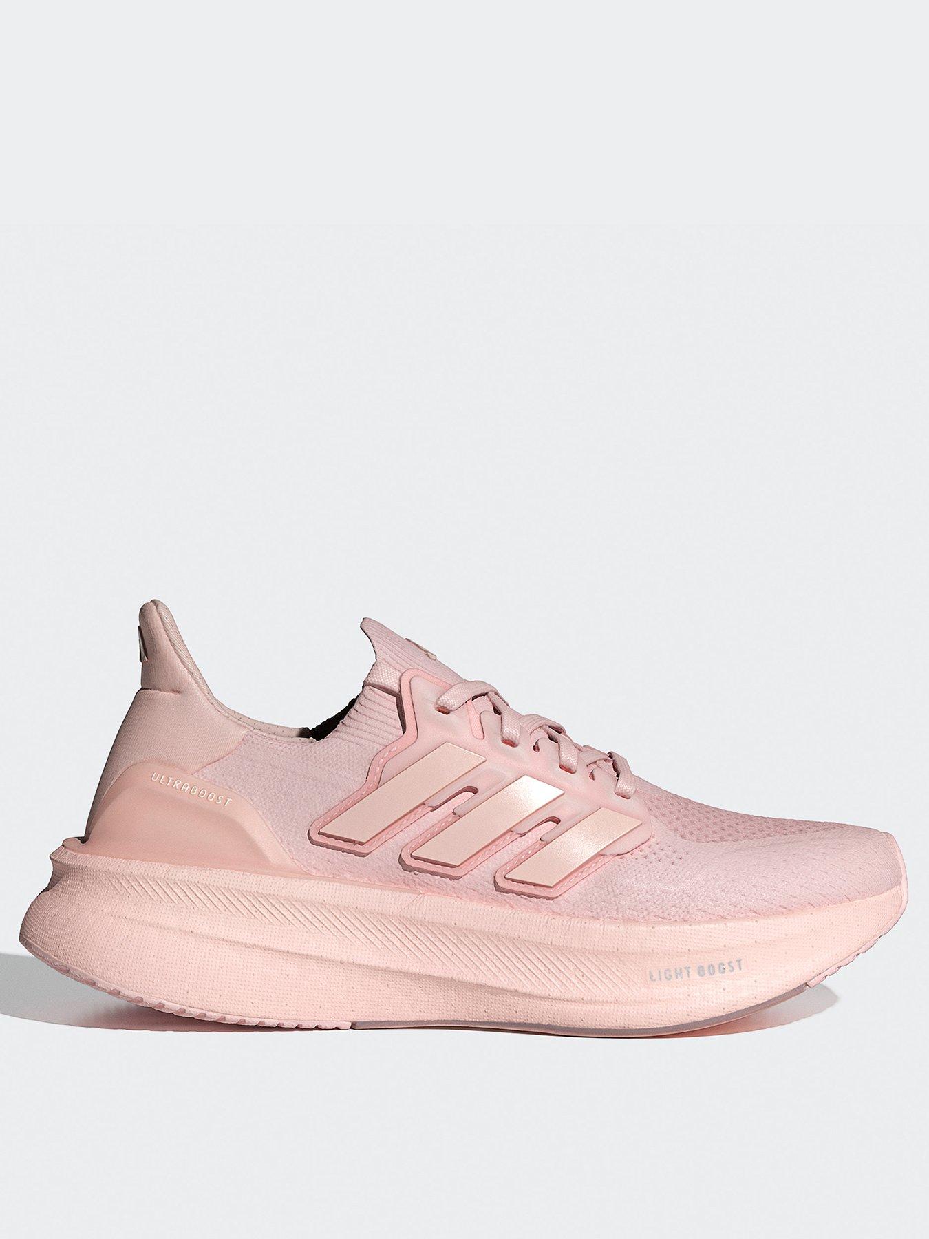 Adidas Womens Running Ultraboost 5 Trainers - Sandy Pink/Sandy Pink Met/Zero