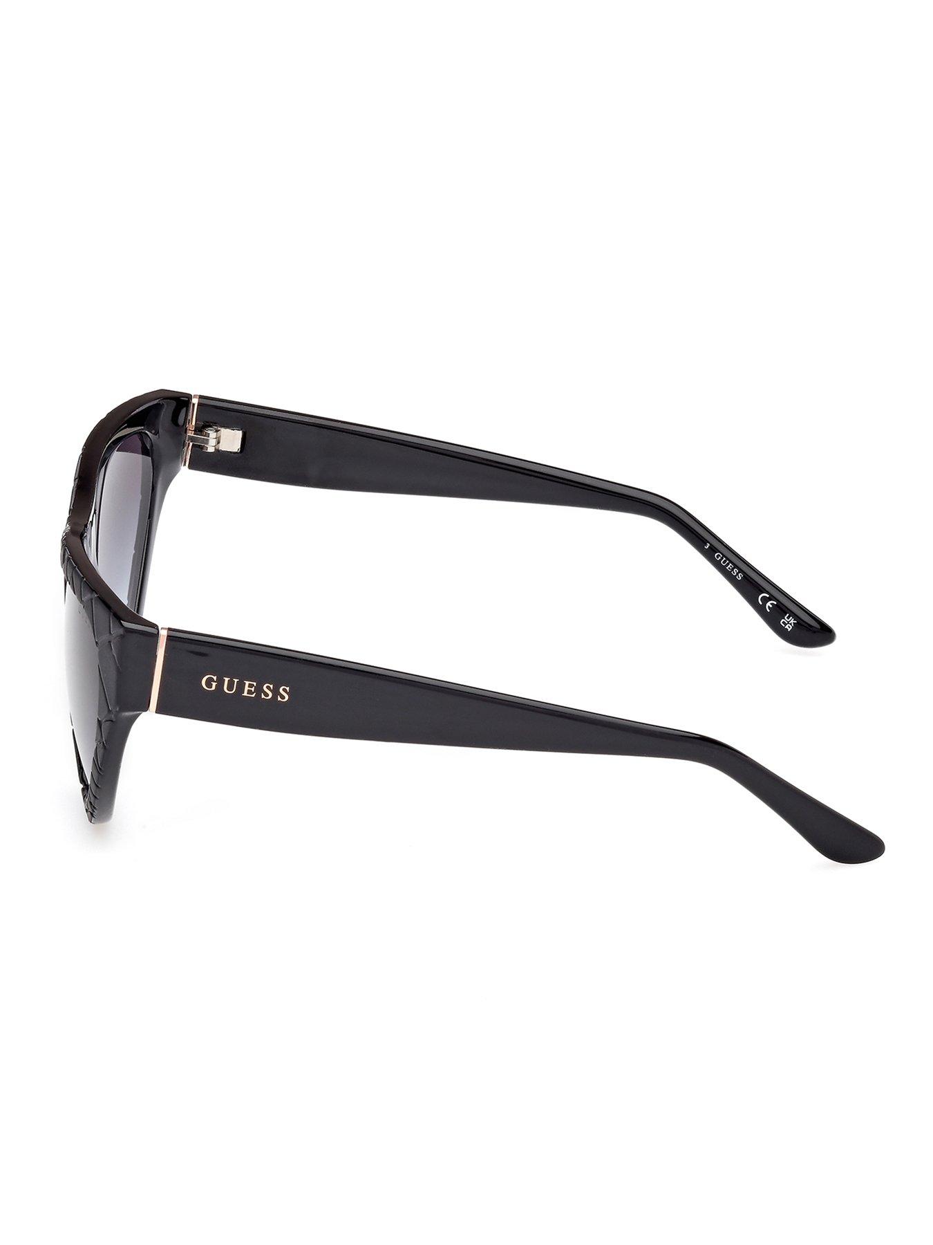 Image 2 of 4 of Guess Cat Eye Frame Sunglasses - Matte Black