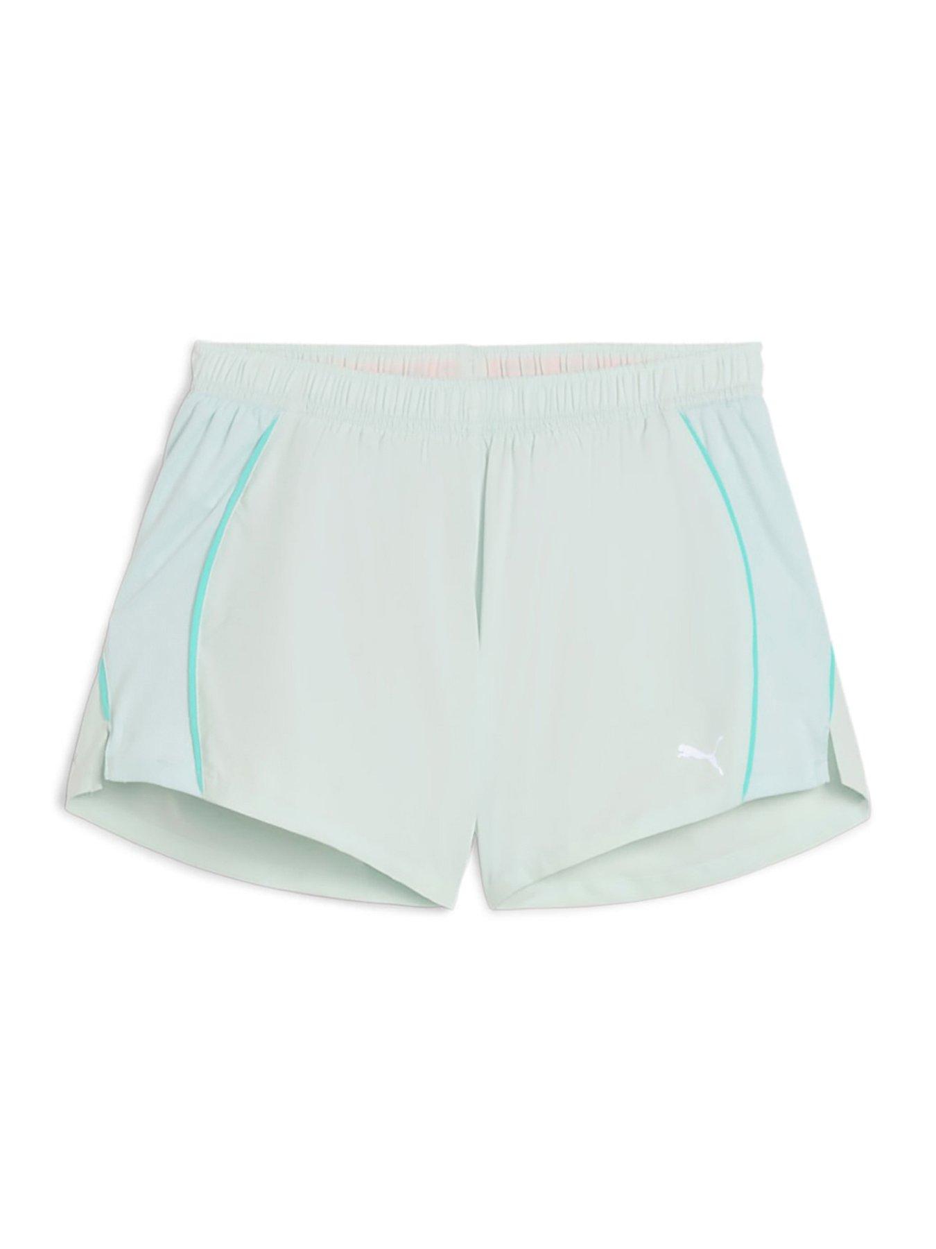 undefined Womens Running Velocity 3inch Shorts - Blue