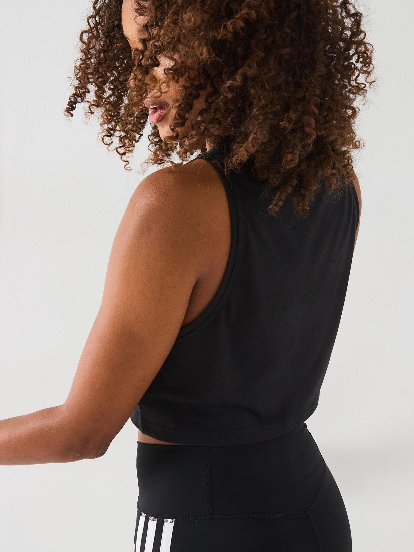 Image 5 of 6 of adidas Womens Train Essentials Tank - Black