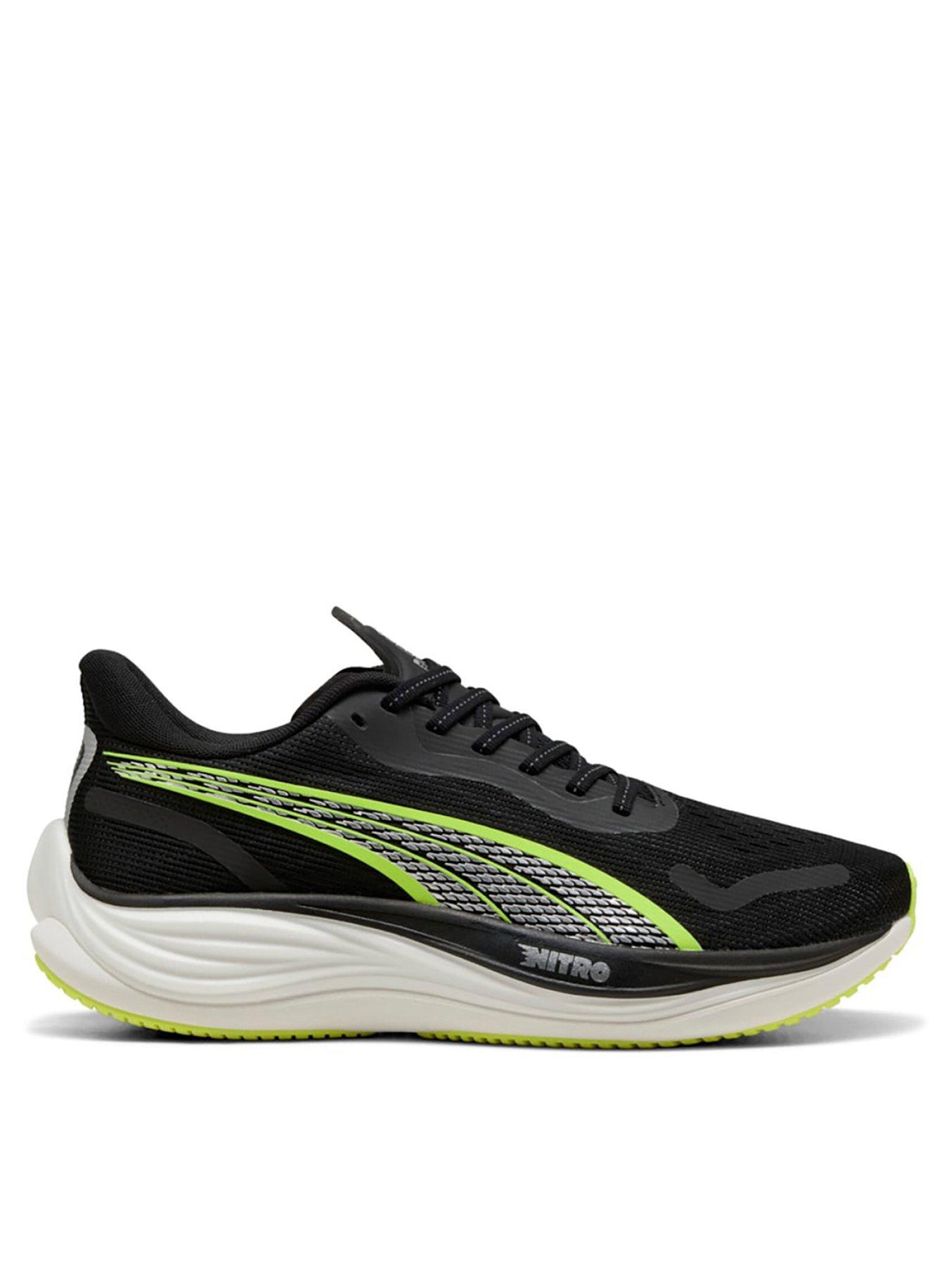 undefined Men's Running Velocity Nitro 3 Trainers - Black