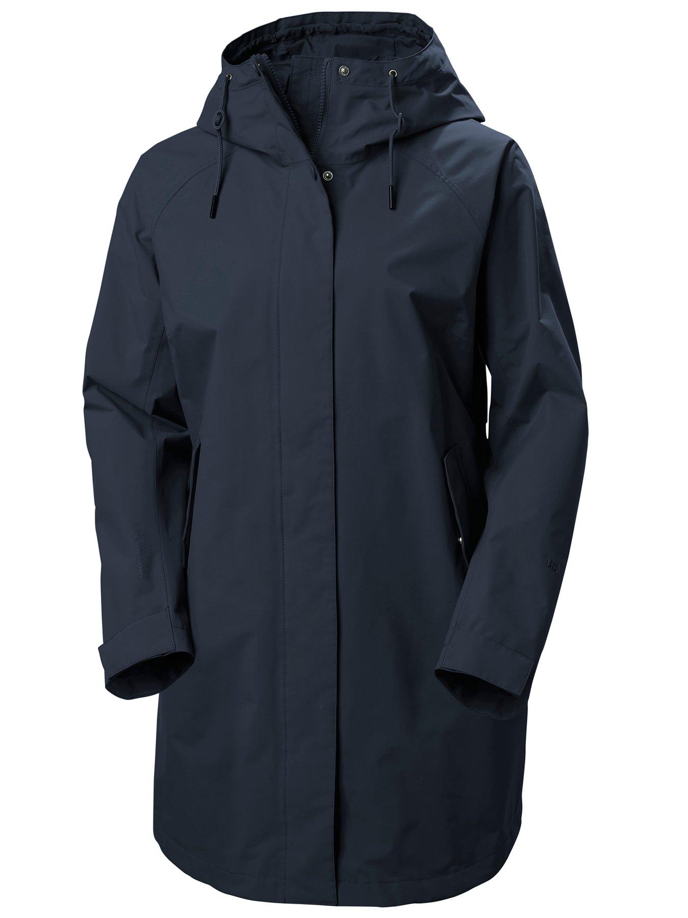 Helly Hansen Womens Valentia 20 Waterproof Raincoat - Blue