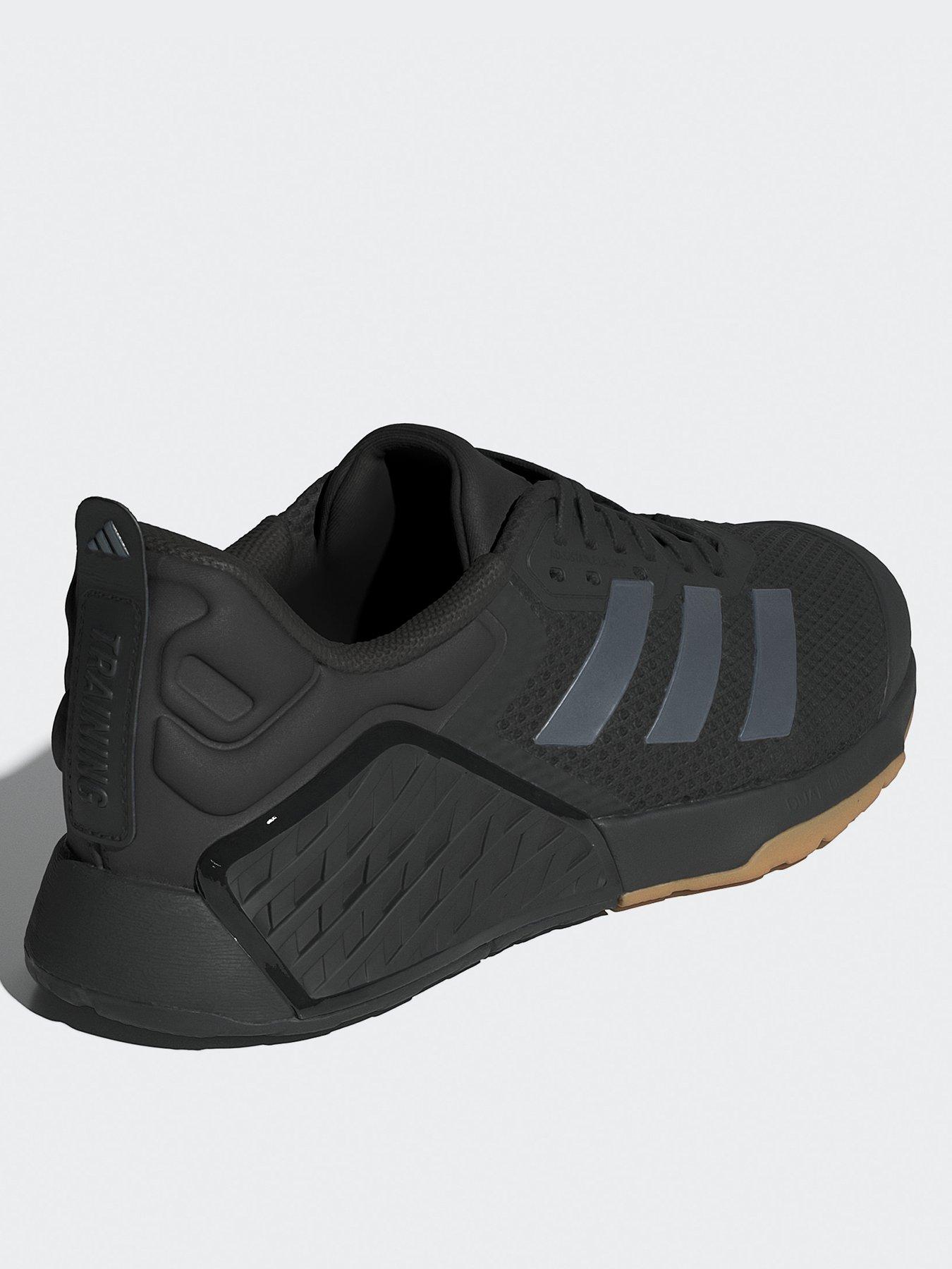 Image 3 of 8 of adidas Womens Training Dropset 3 Trainer - Black/Grey