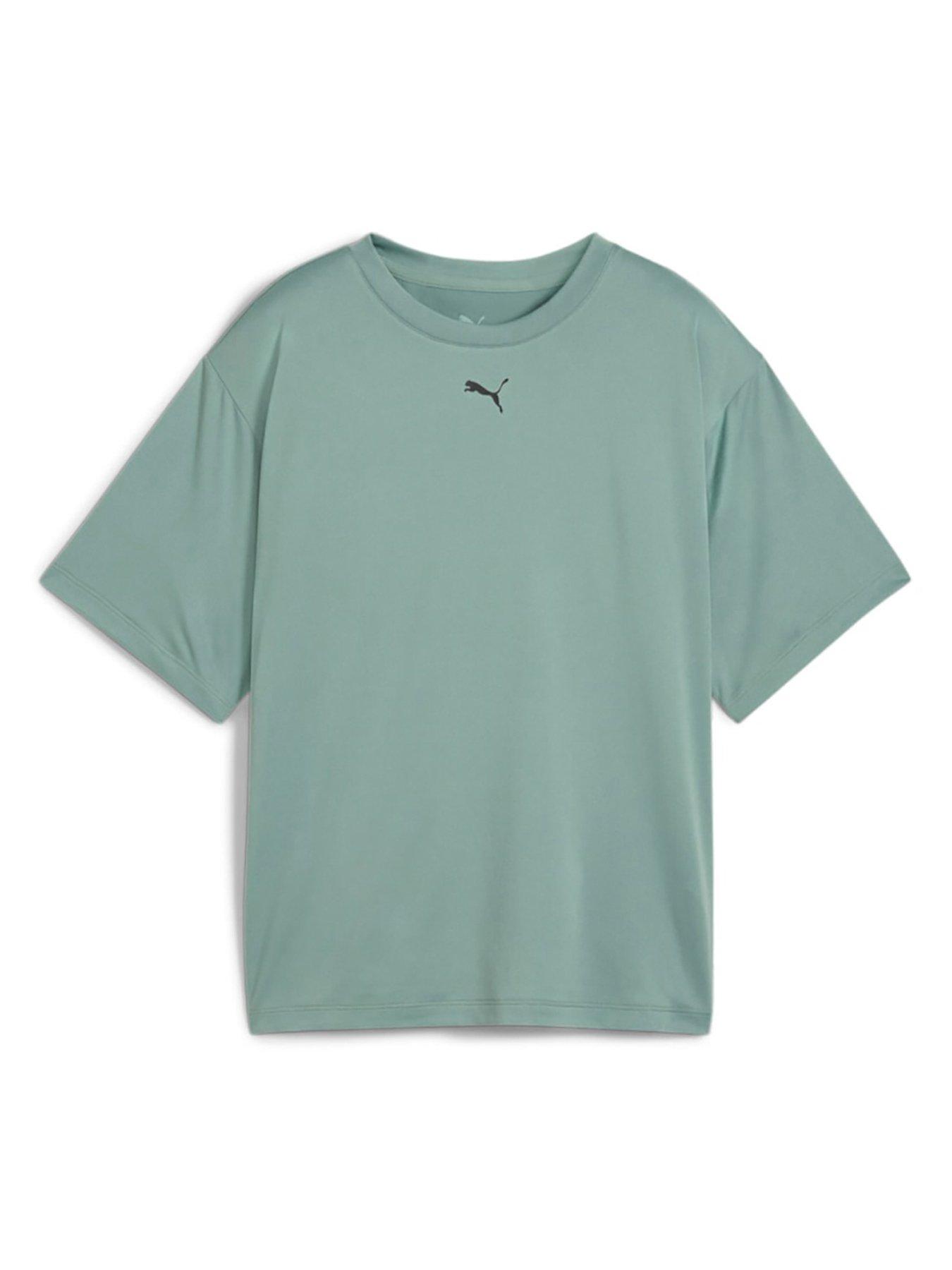 undefined Womens Training Essential Relaxed T-Shirt - Green