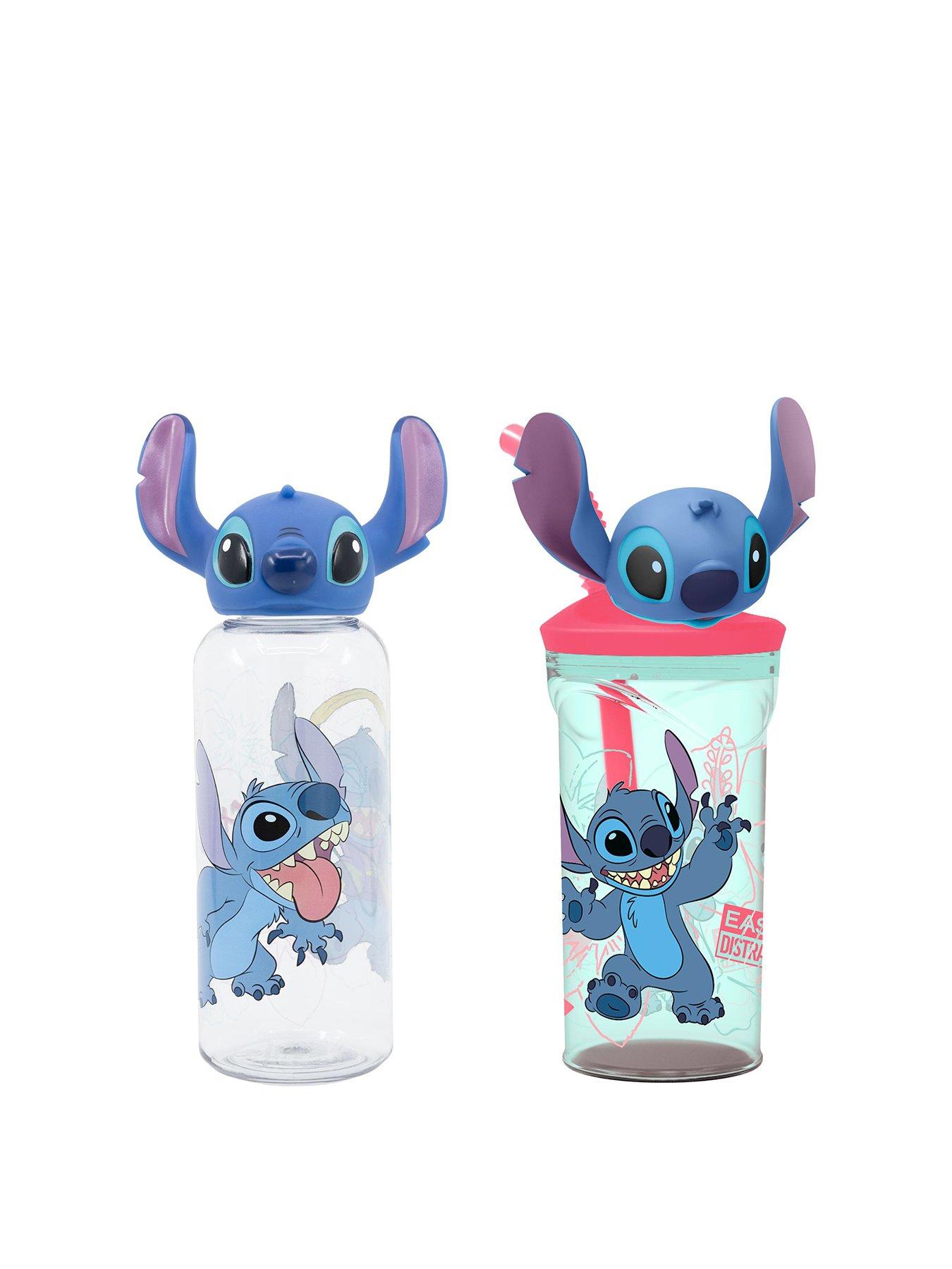 Product photograph of Lilo Stitch Stitch 3d Figurine Bottle 3d Tumbler from very.co.uk