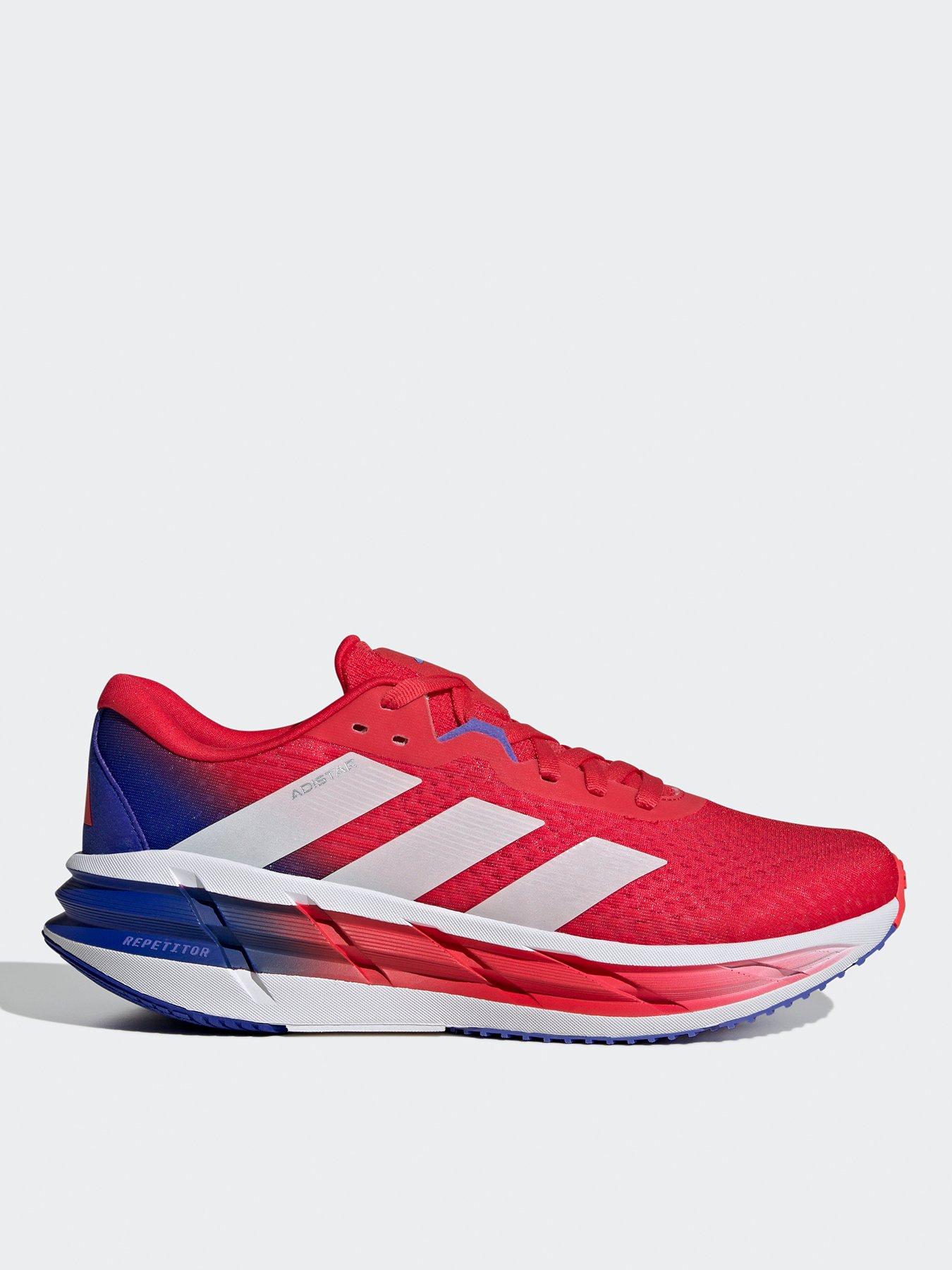 undefined Mens Running Adistar 3 Trainers - Red