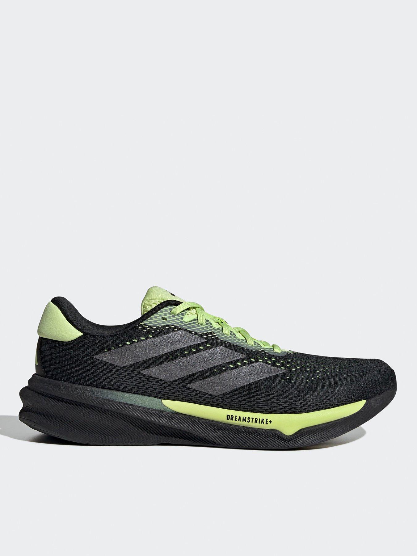 undefined Mens Running Supernova Stride 2 Trainers - Black