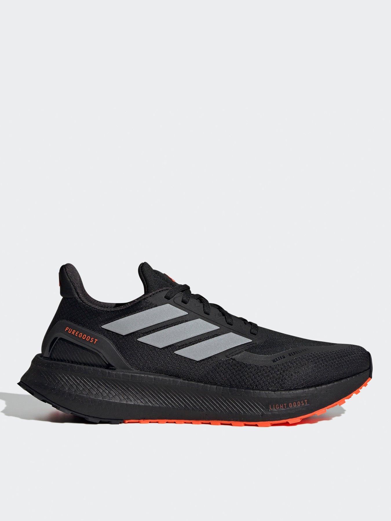 undefined Mens Trail Running Pureboost 5 Trainers - Black