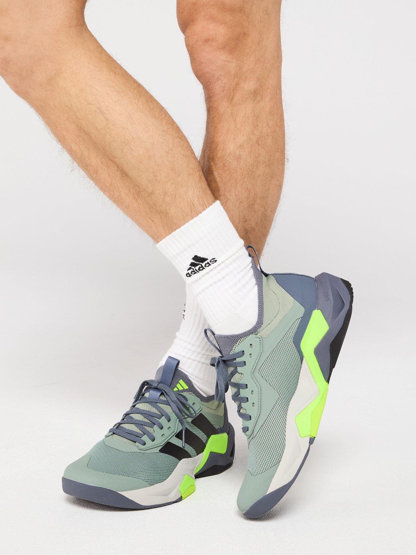 undefined Mens Training Rapidmove Adv 2 Trainer - Green - Green/Black/Lemon