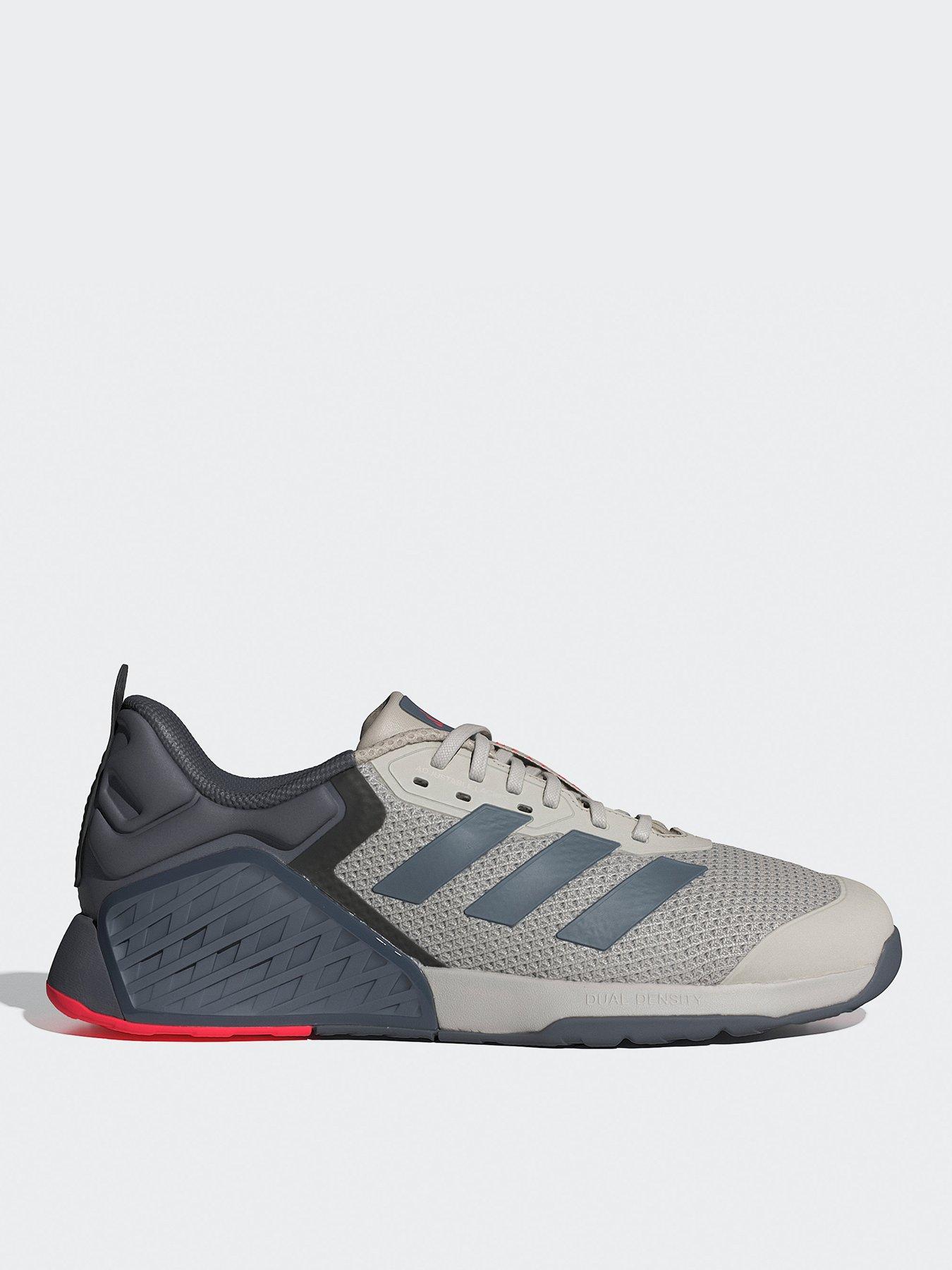 Image 2 of 7 of adidas Mens Training Dropset 3 Trainer - Grey