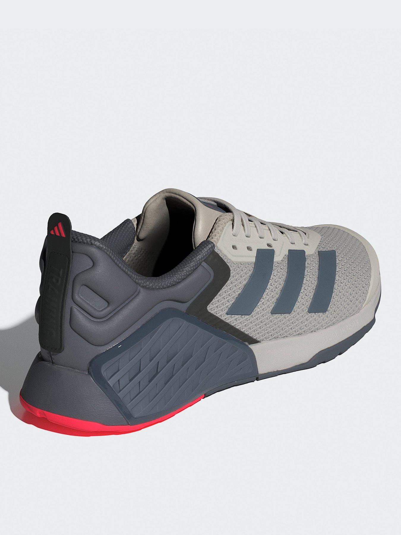 Image 3 of 7 of adidas Mens Training Dropset 3 Trainer - Grey