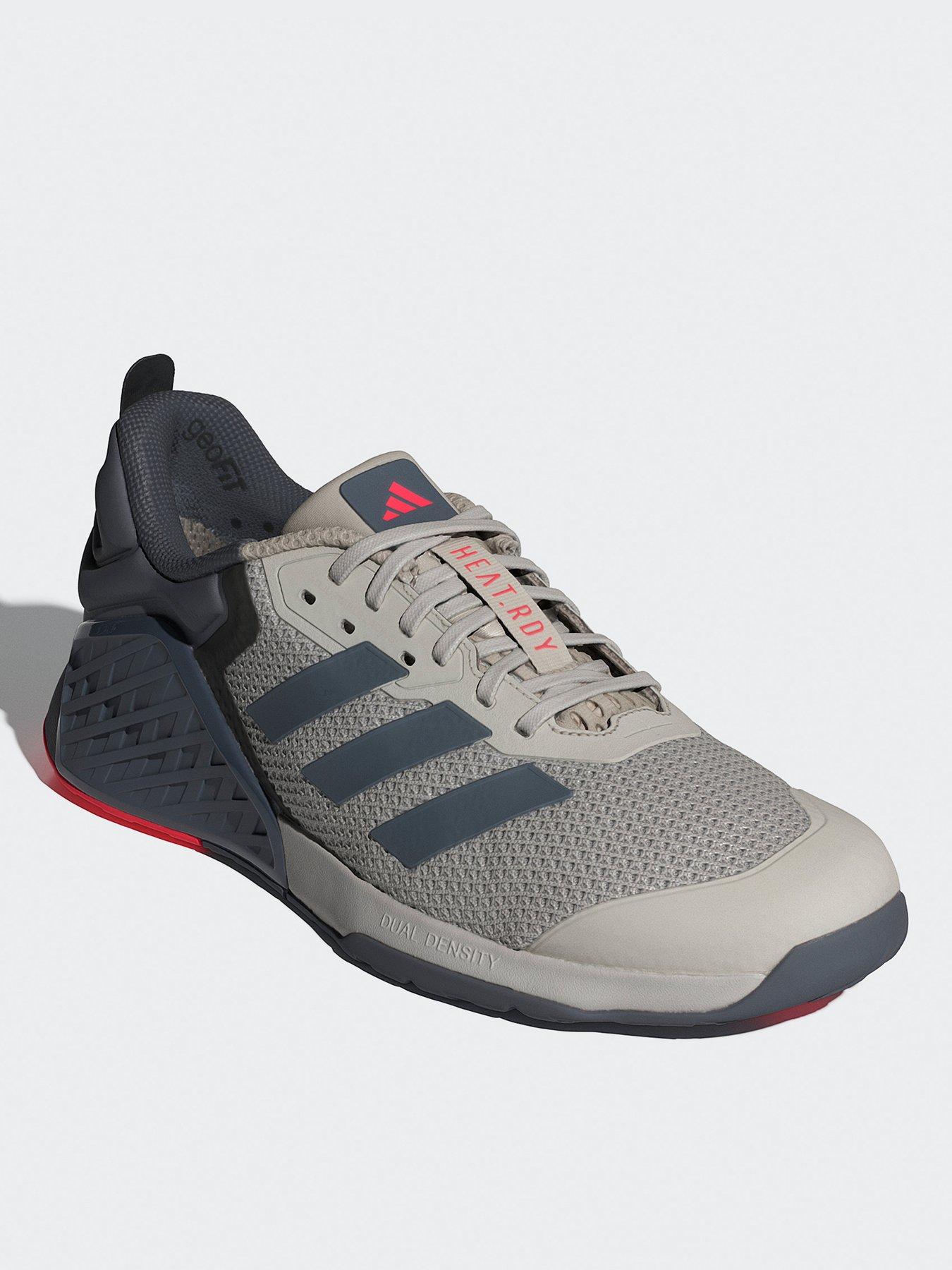 Image 4 of 7 of adidas Mens Training Dropset 3 Trainer - Grey
