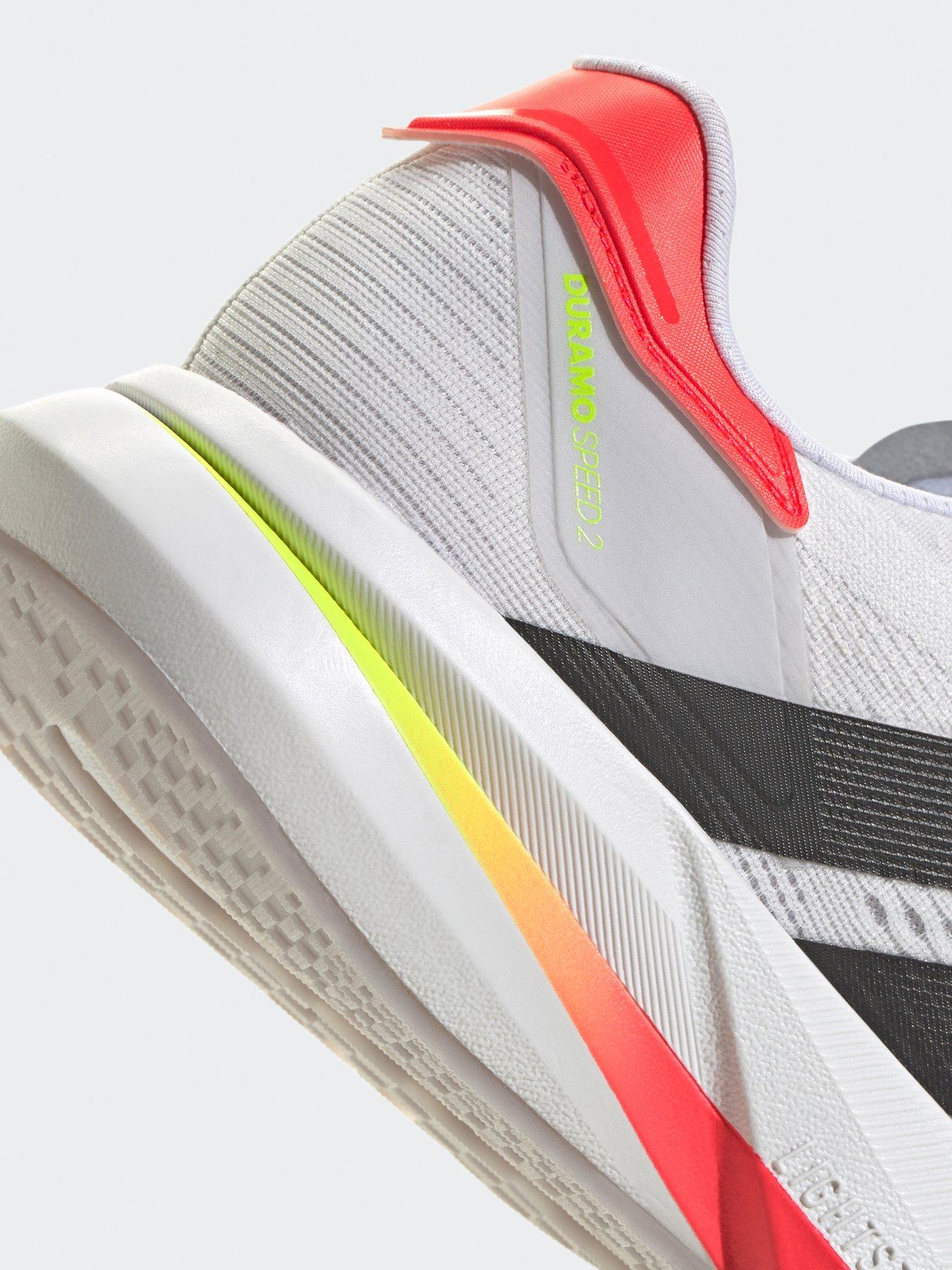 Image 7 of 7 of adidas Mens Running Duramo Speed 2 Trainers - White