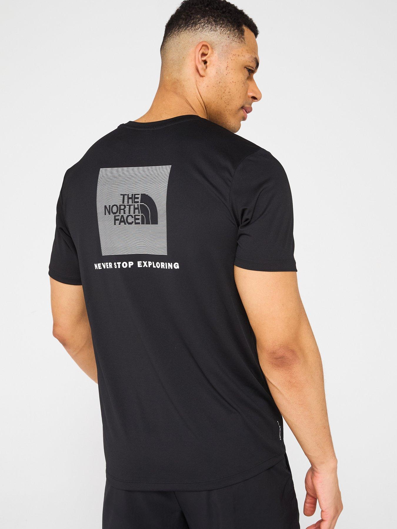 THE NORTH FACE Men's 24/7 Box Short Sleeve Tee - Black