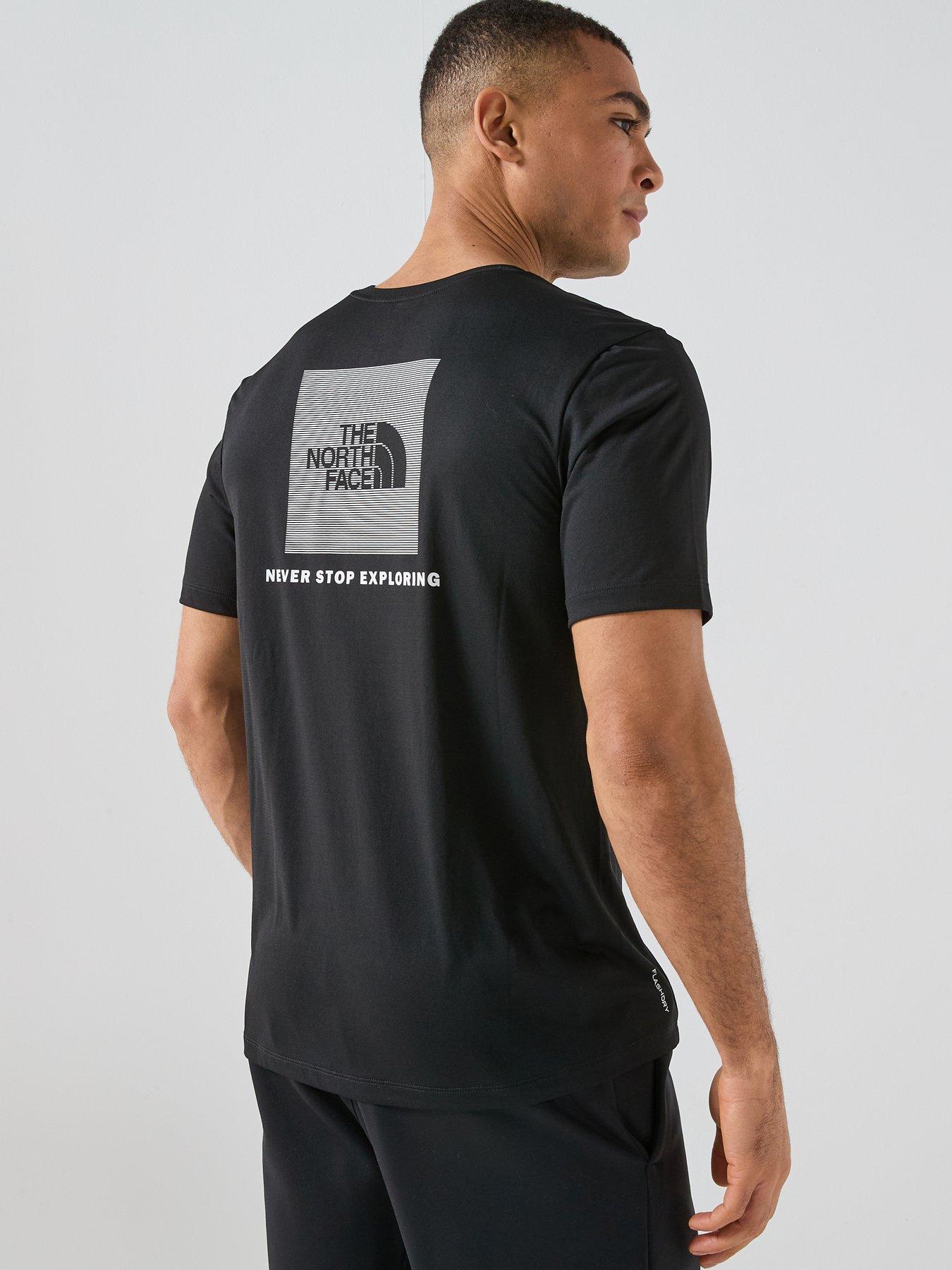 Image 1 of 6 of THE NORTH FACE Men's 24/7 Box Short Sleeve Tee - Black
