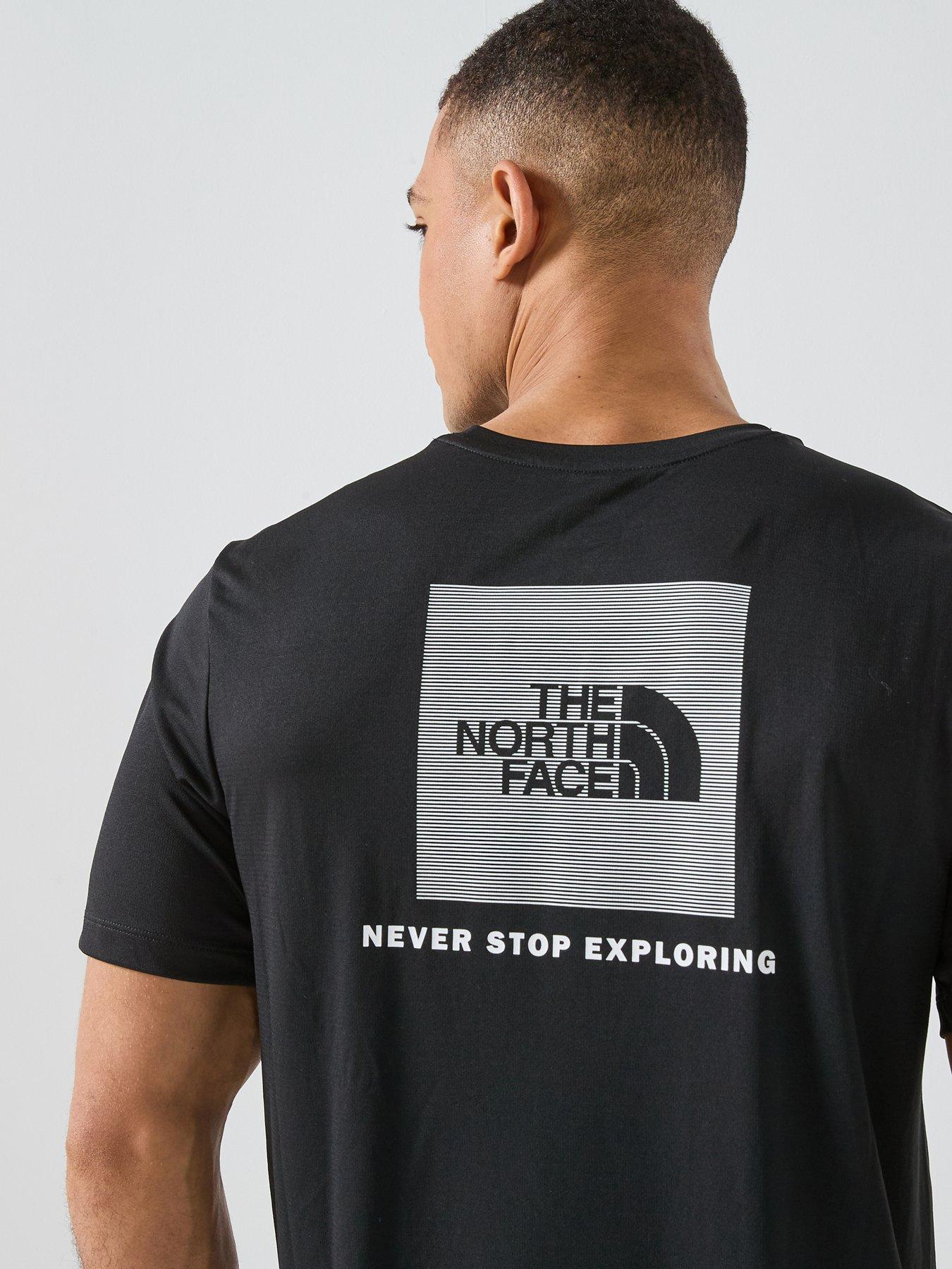 Image 5 of 6 of THE NORTH FACE Men's 24/7 Box Short Sleeve Tee - Black