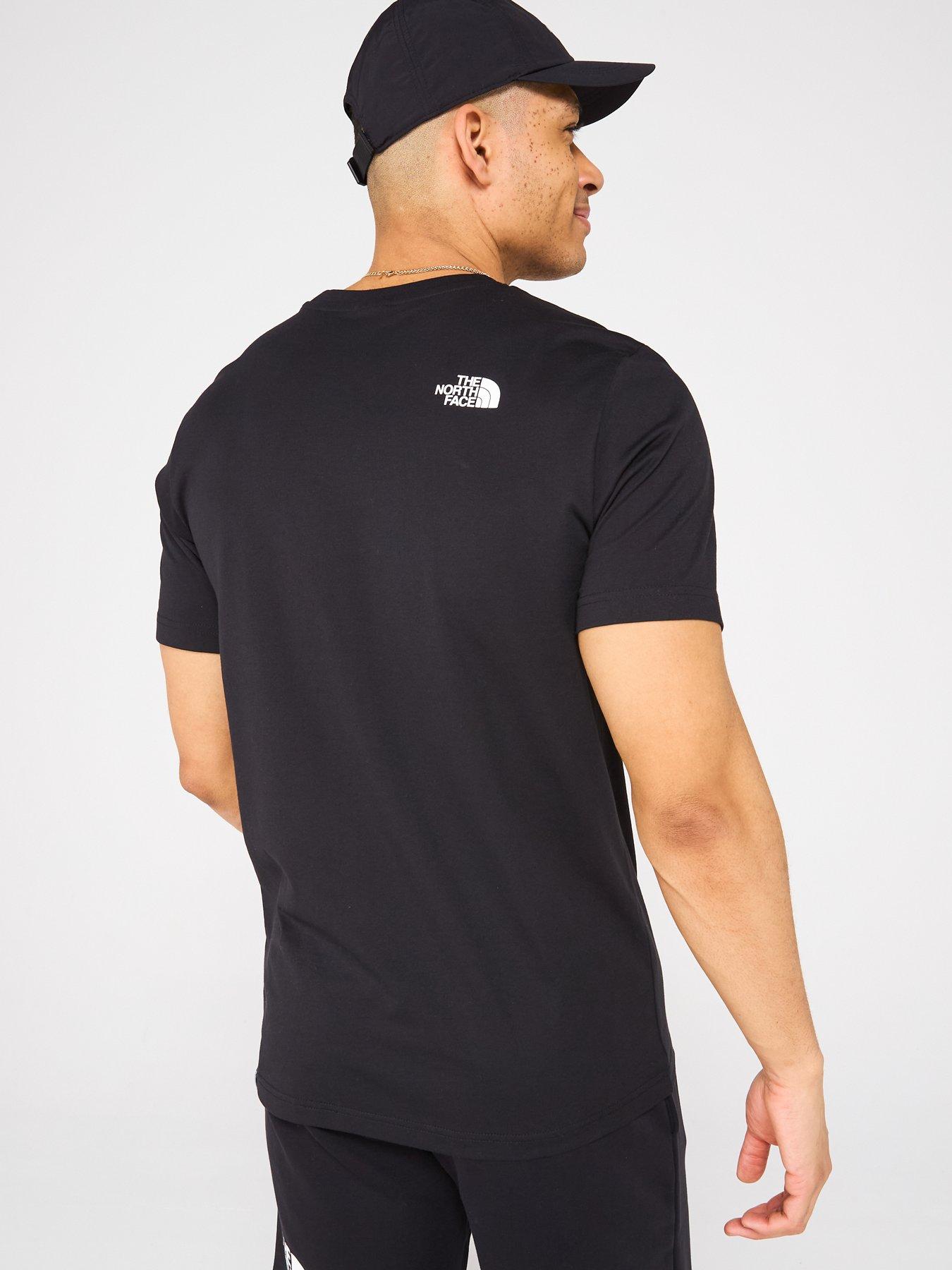 Image 2 of 4 of THE NORTH FACE Men's Short Sleeve Fine Tee - Black