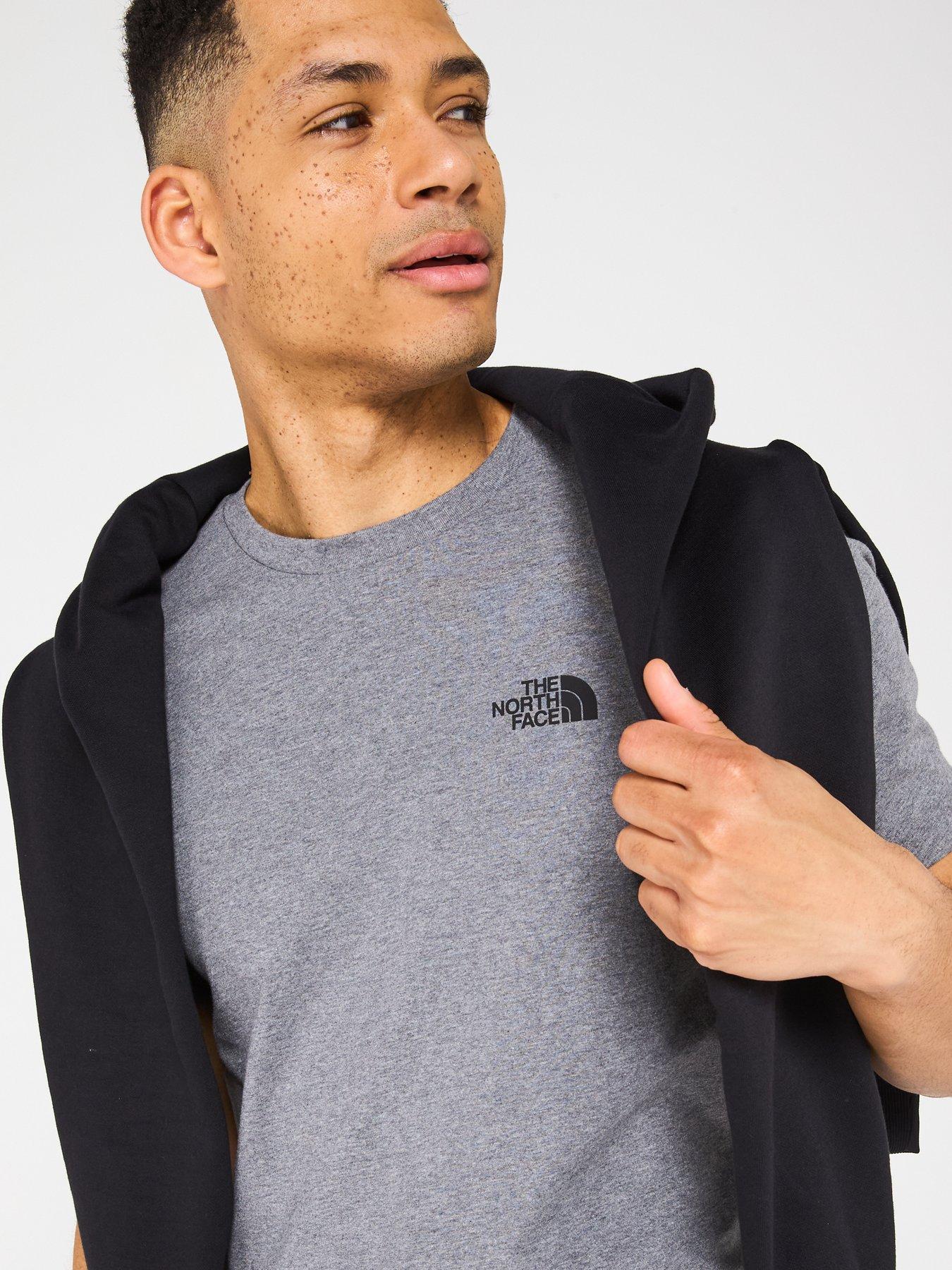 Image 5 of 5 of THE NORTH FACE Men's Short Sleeve Simple Dome Tee - Grey