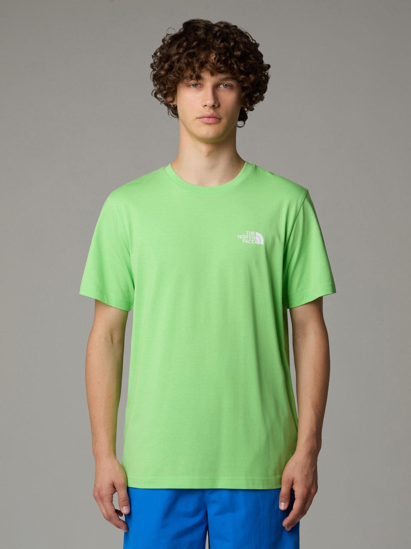 undefined Men's Short Sleeve Simple Dome Tee - Green