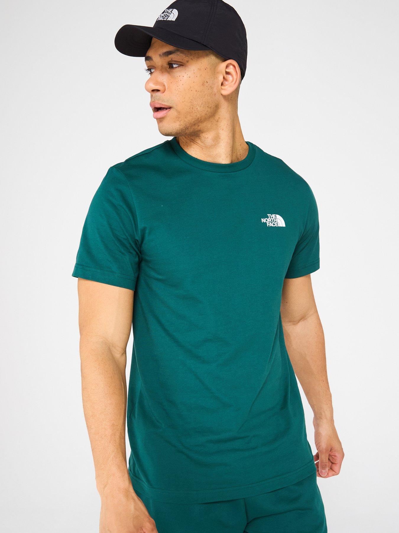 undefined Men's Short Sleeve Simple Dome Tee - Green