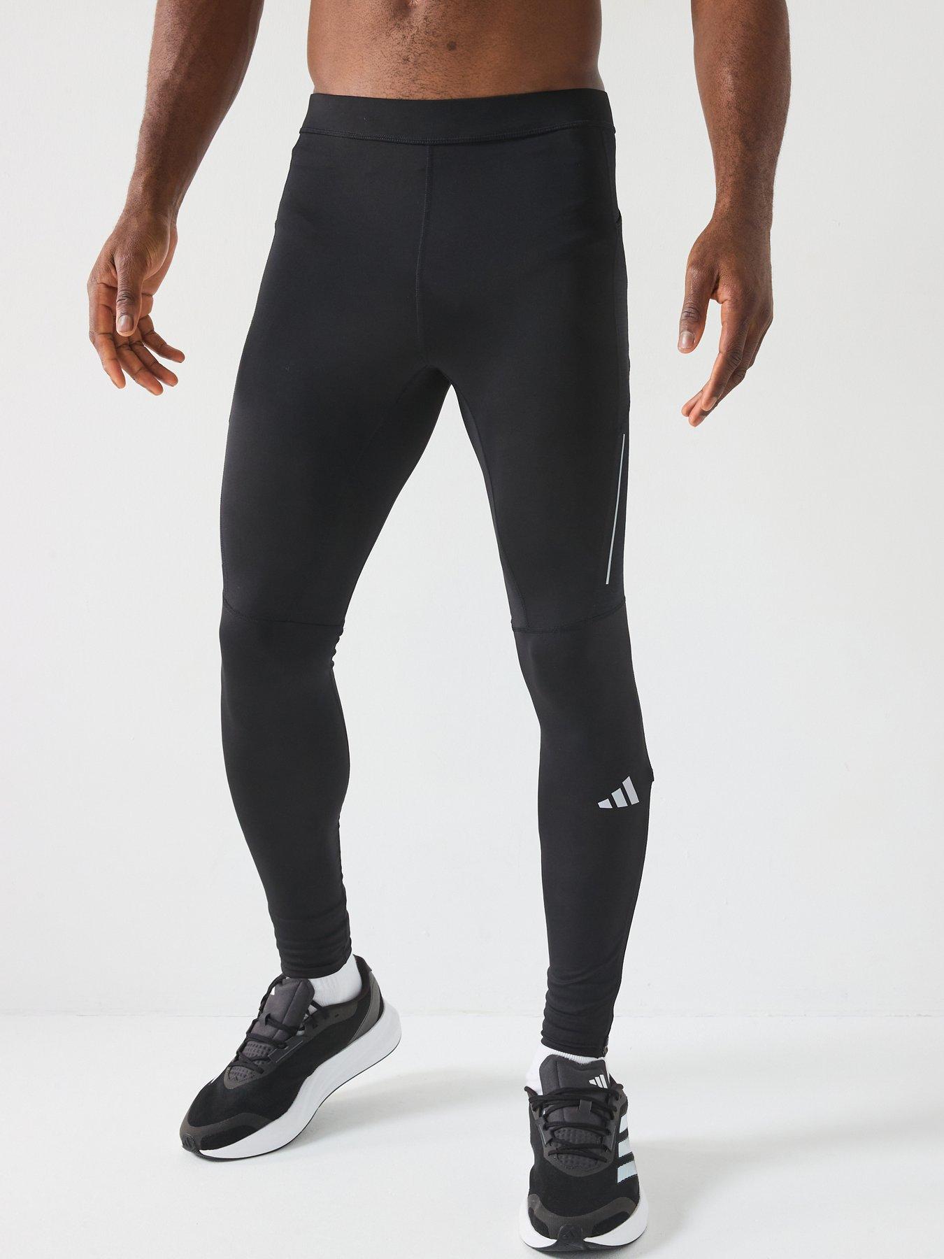 adidas Mens Running Own The Run Tights - Black