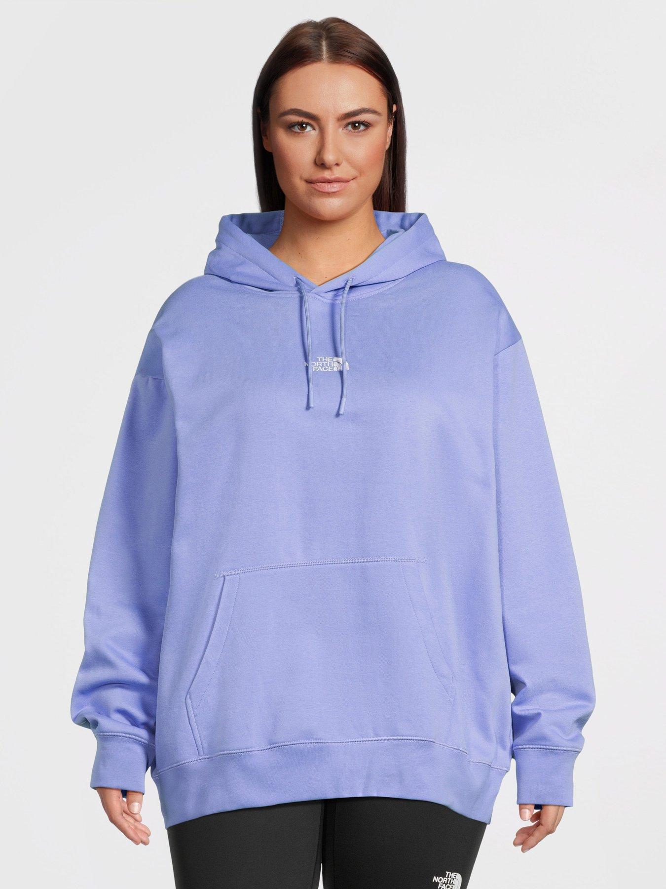 undefined Women's Plus Essential Relaxed Hoodie - Purple