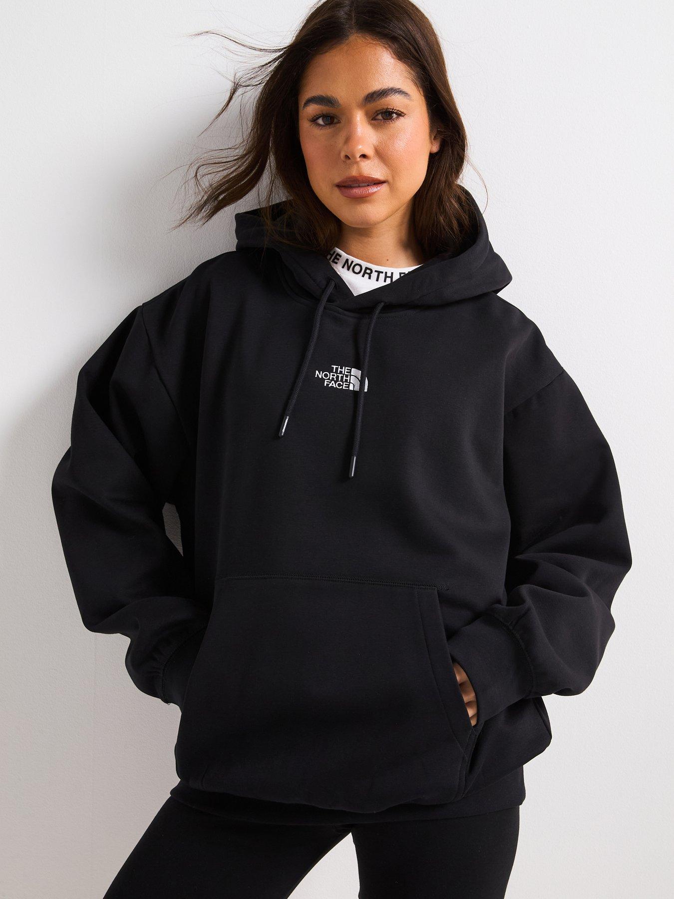 undefined Women's Essential Oversized Hoodie - Black