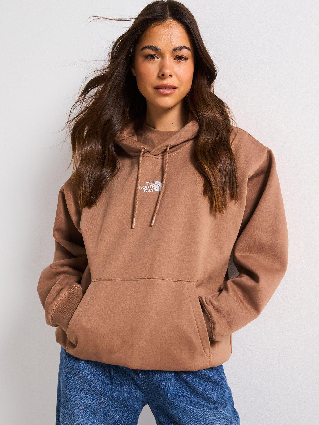 undefined Women's Essential Oversize Hoodie - Brown