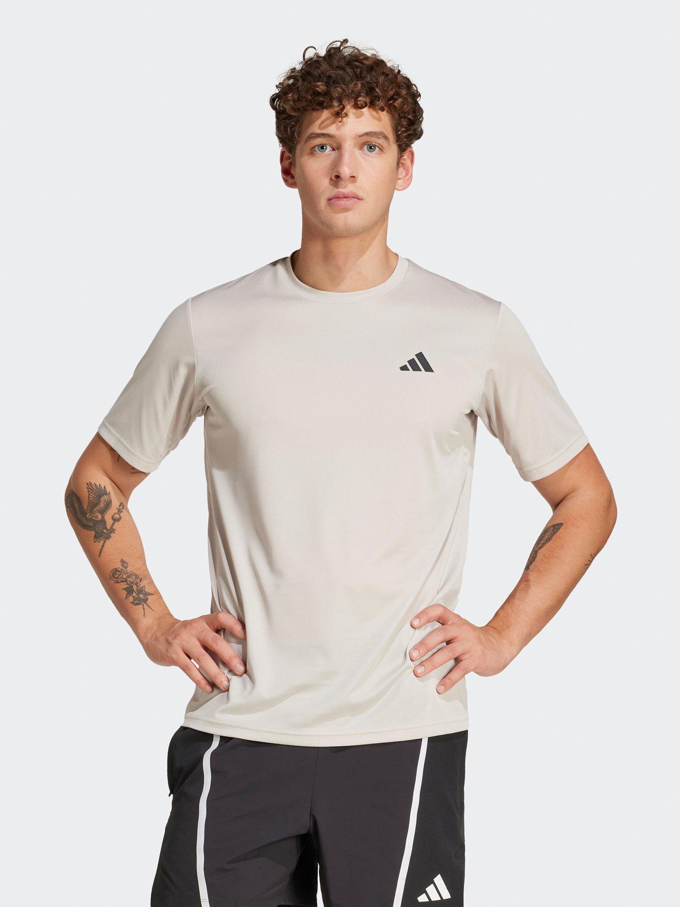 Image 1 of 5 of adidas Mens Train Essentials Base T-Shirt - Beige