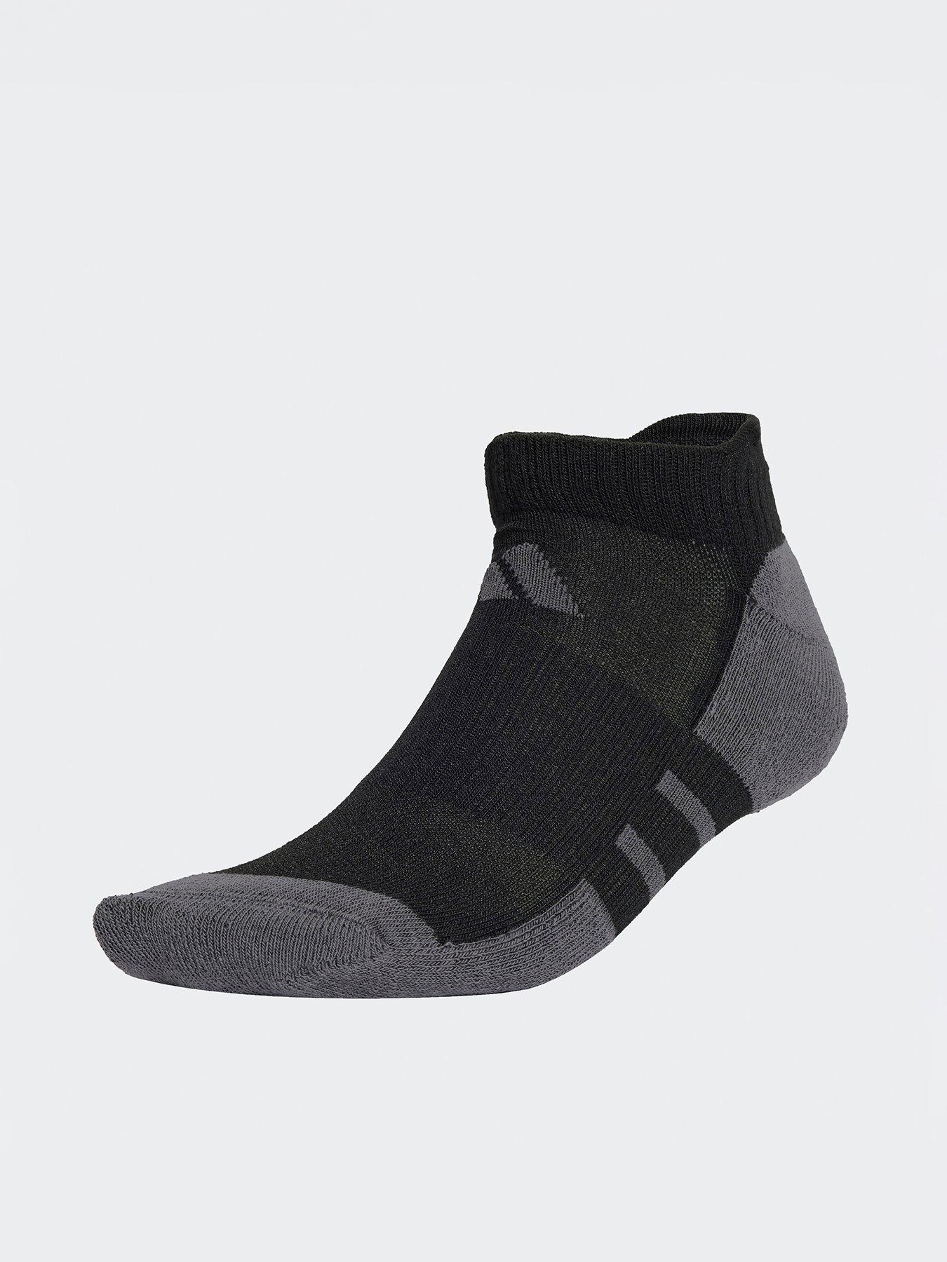 adidas Unisex Training Essential Low Socks 3 Pa, Black/Gresix, Size Xs, Men