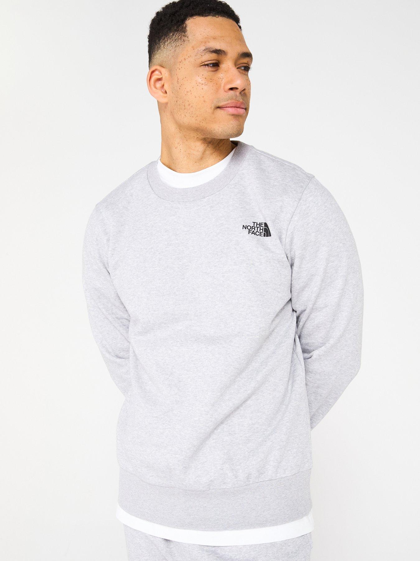 THE NORTH FACE Men's Simple Dome Crew Sweatshirt - Grey