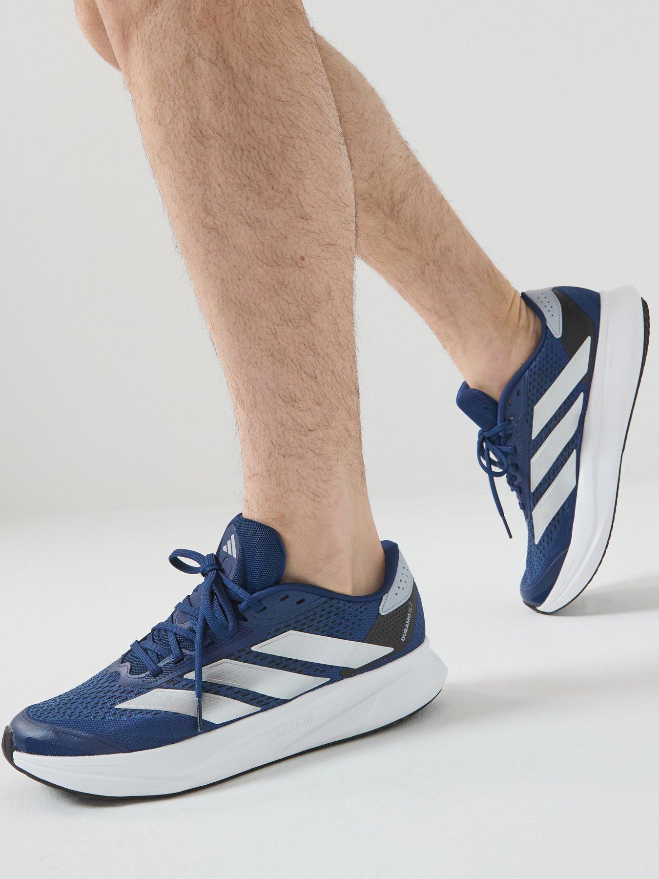 Adidas Mens Running Duramo Sl2 Trainers - Blue/Silver - Dark Blue/Silver Met/Silver