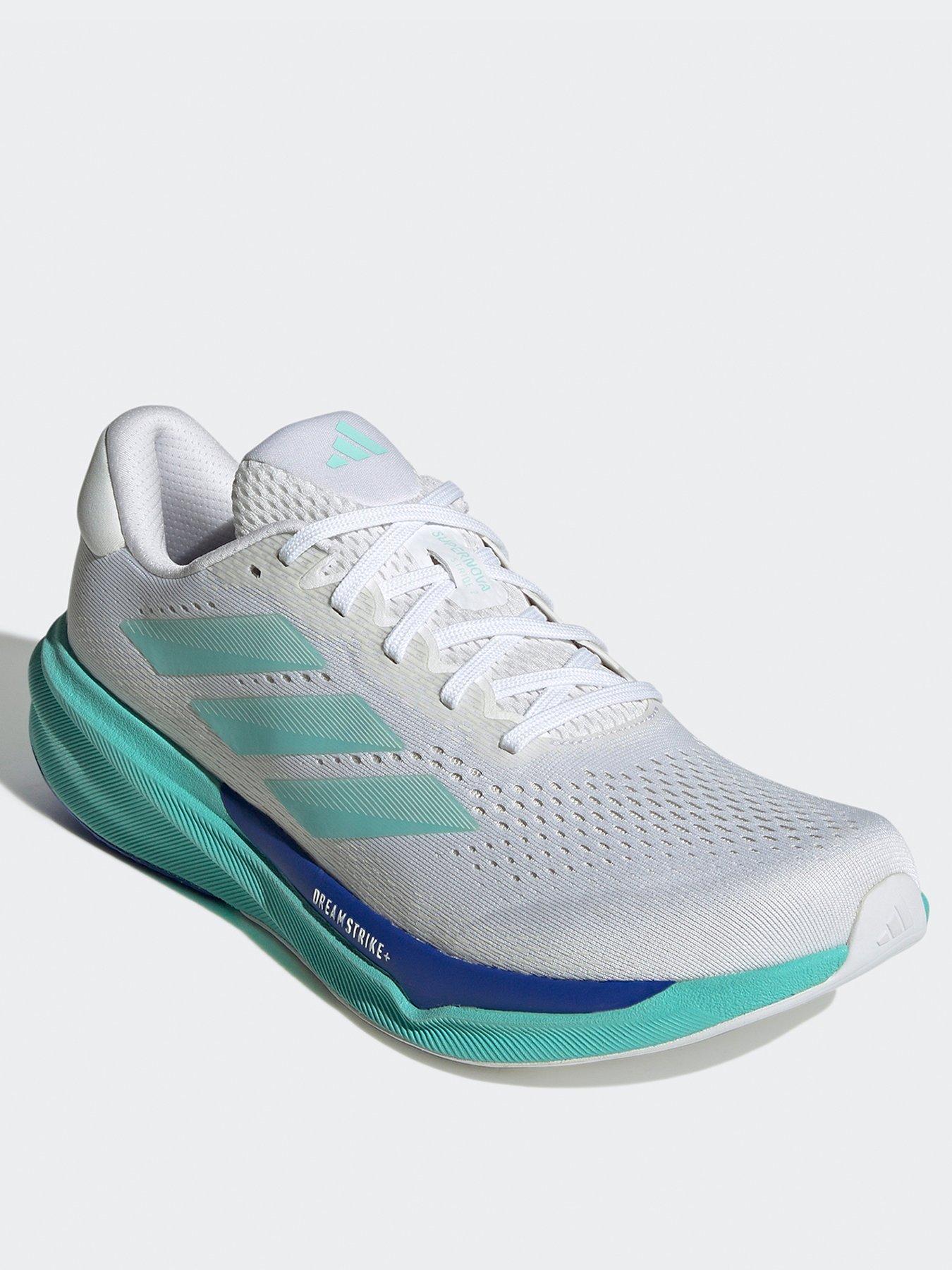Image 2 of 6 of adidas Mens Running Supernova Stride 2 Trainers - White/Blue