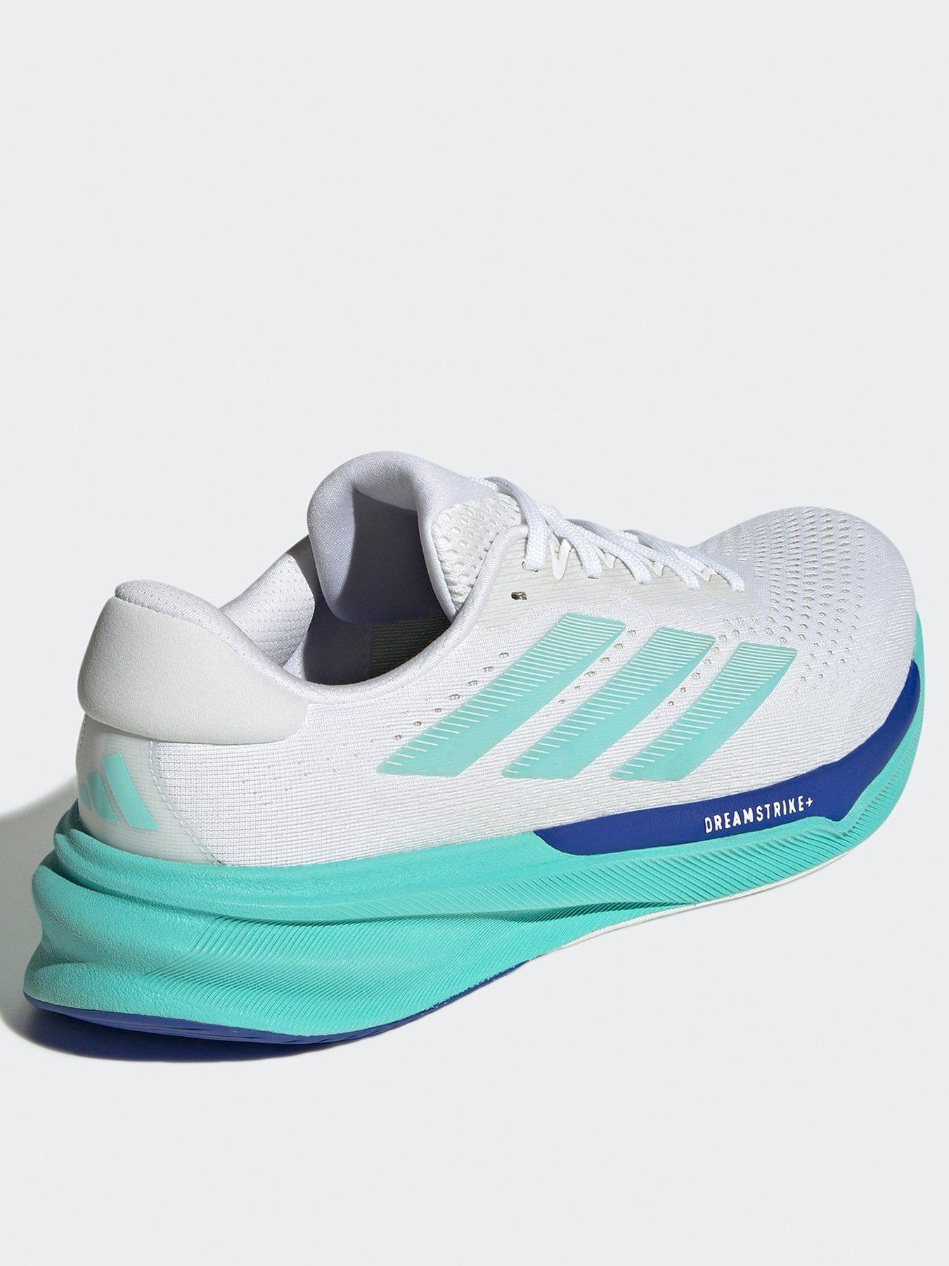 Image 3 of 6 of adidas Mens Running Supernova Stride 2 Trainers - White/Blue