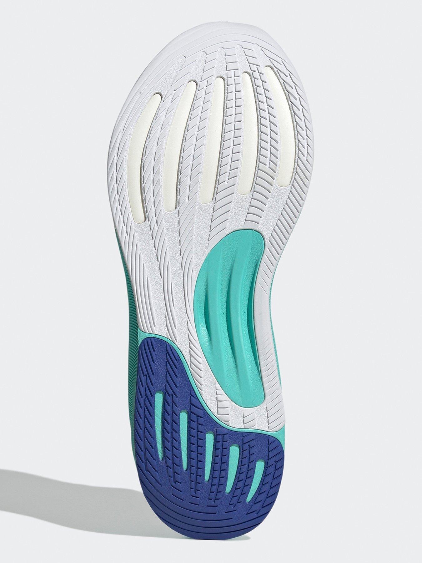 Image 5 of 6 of adidas Mens Running Supernova Stride 2 Trainers - White/Blue