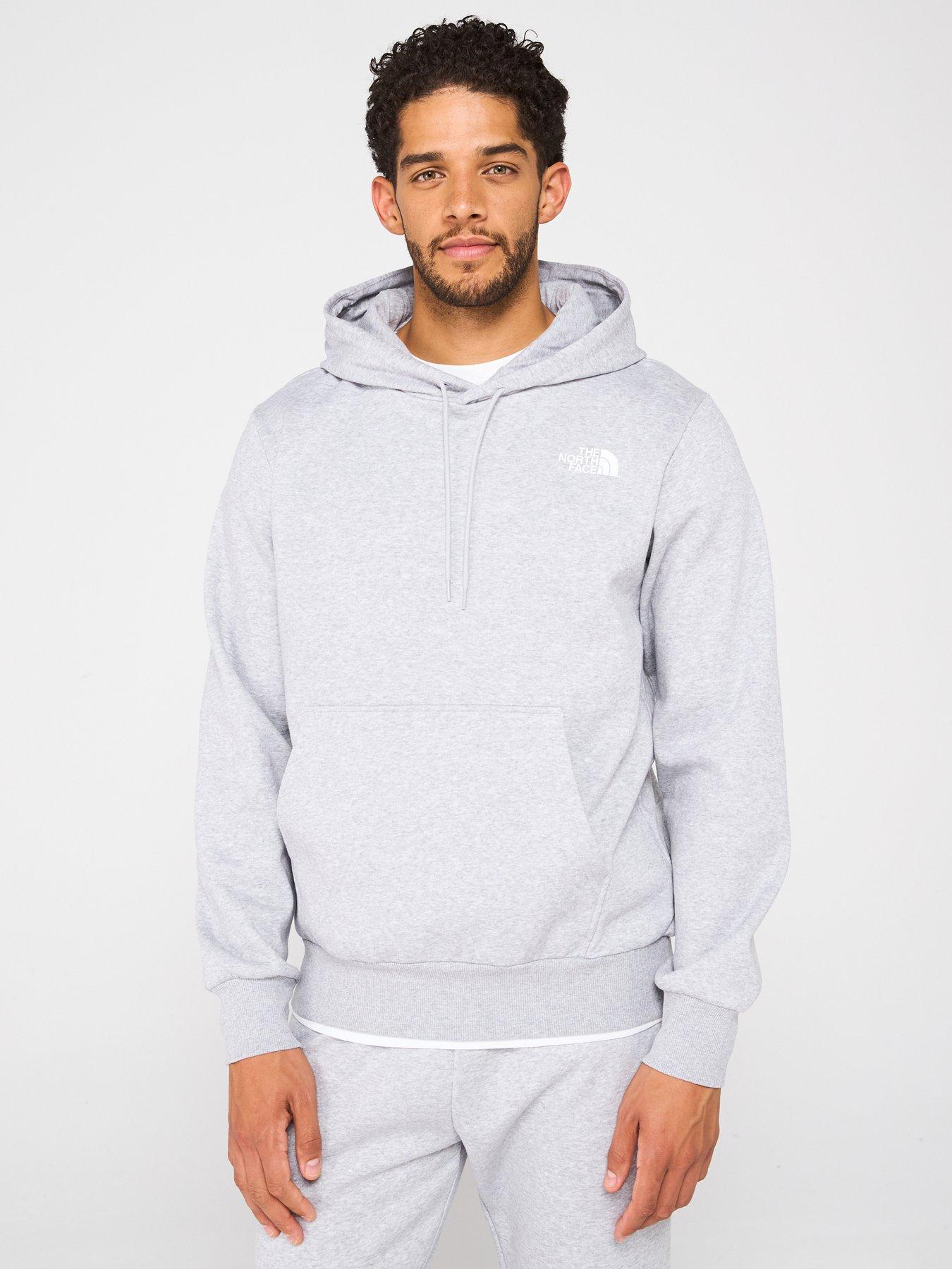 undefined Men's Simple Dome Hoodie - Grey