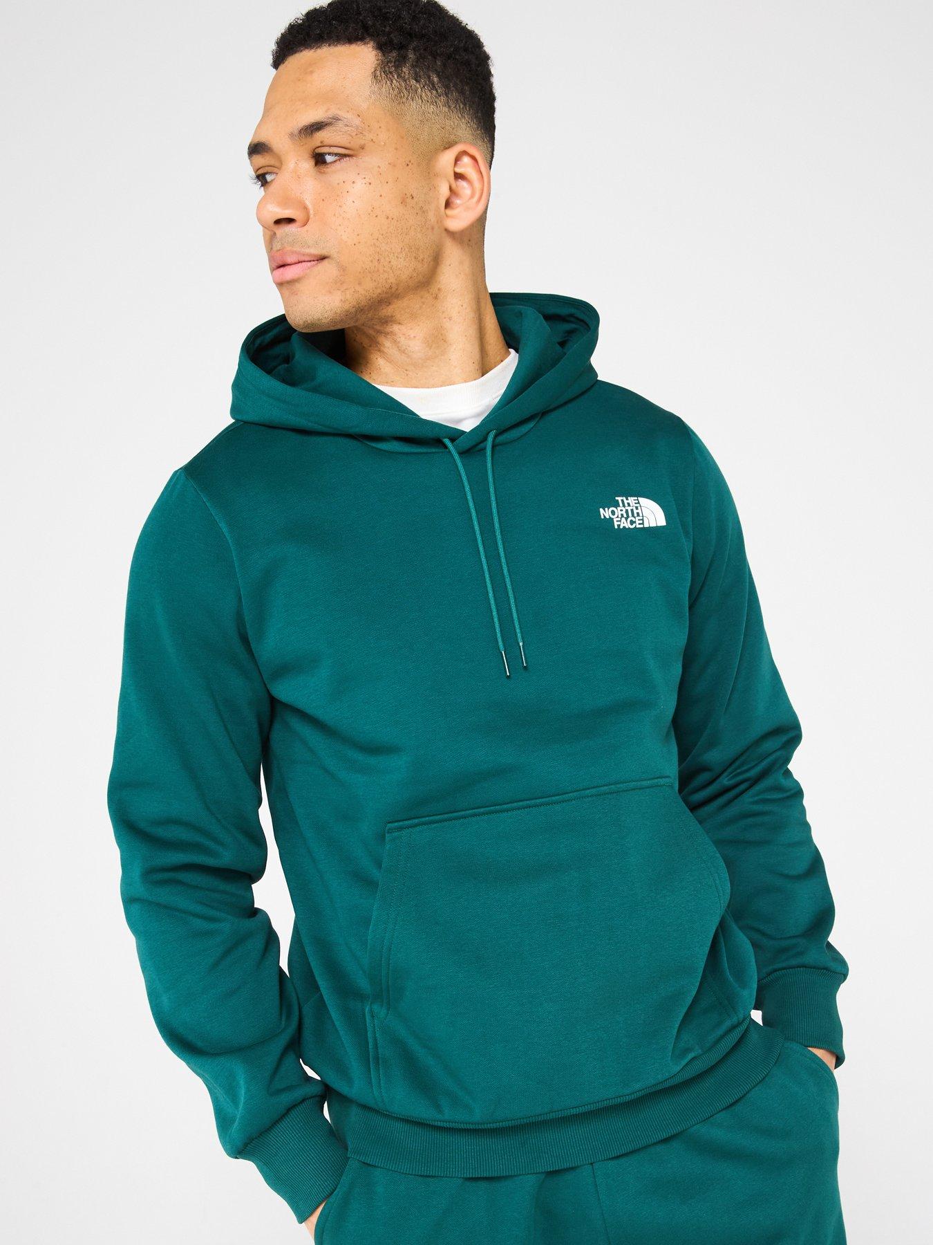undefined Men's Simple Dome Hoodie - Green