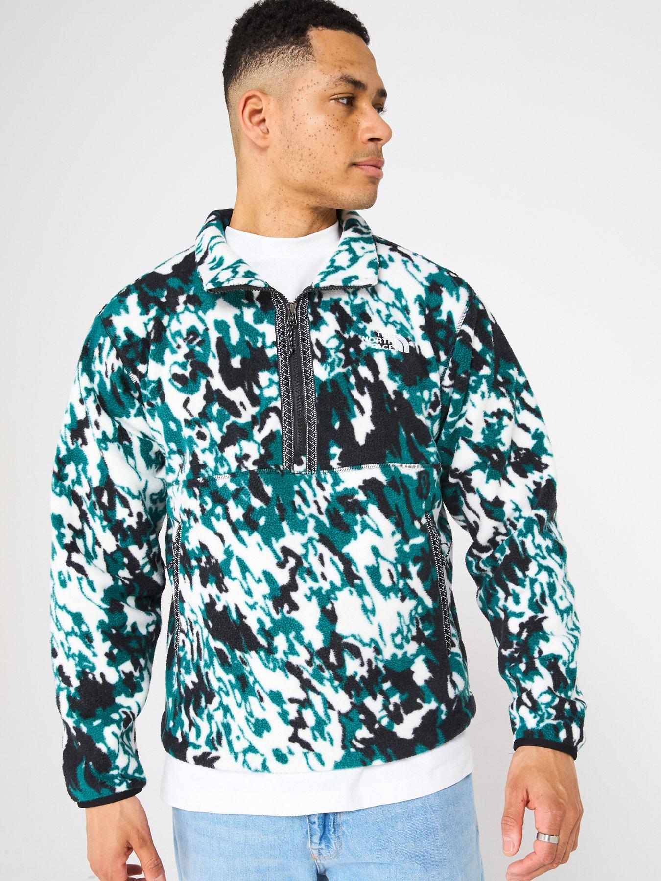 undefined Men's TNF Fleeski Quarter Zip Po - Green