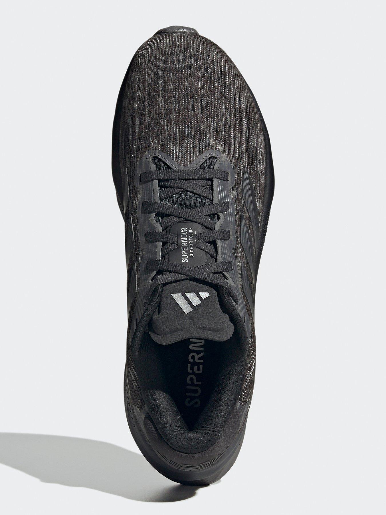 Image 4 of 7 of adidas Mens Running Supernova Comfortglide Trainers - Dark Grey