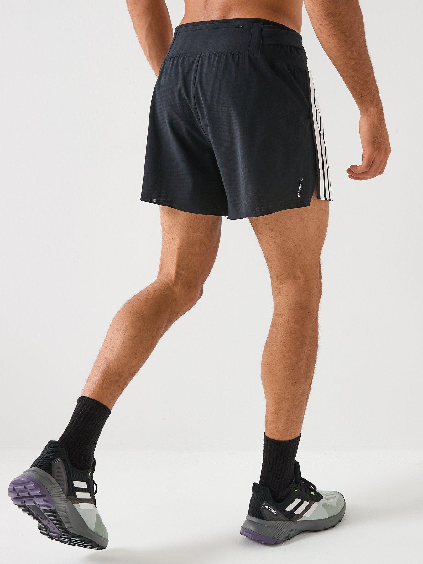 Image 2 of 6 of adidas Men's Running Adizero Gel Insert 5 Inch Pocket Shorts - Black