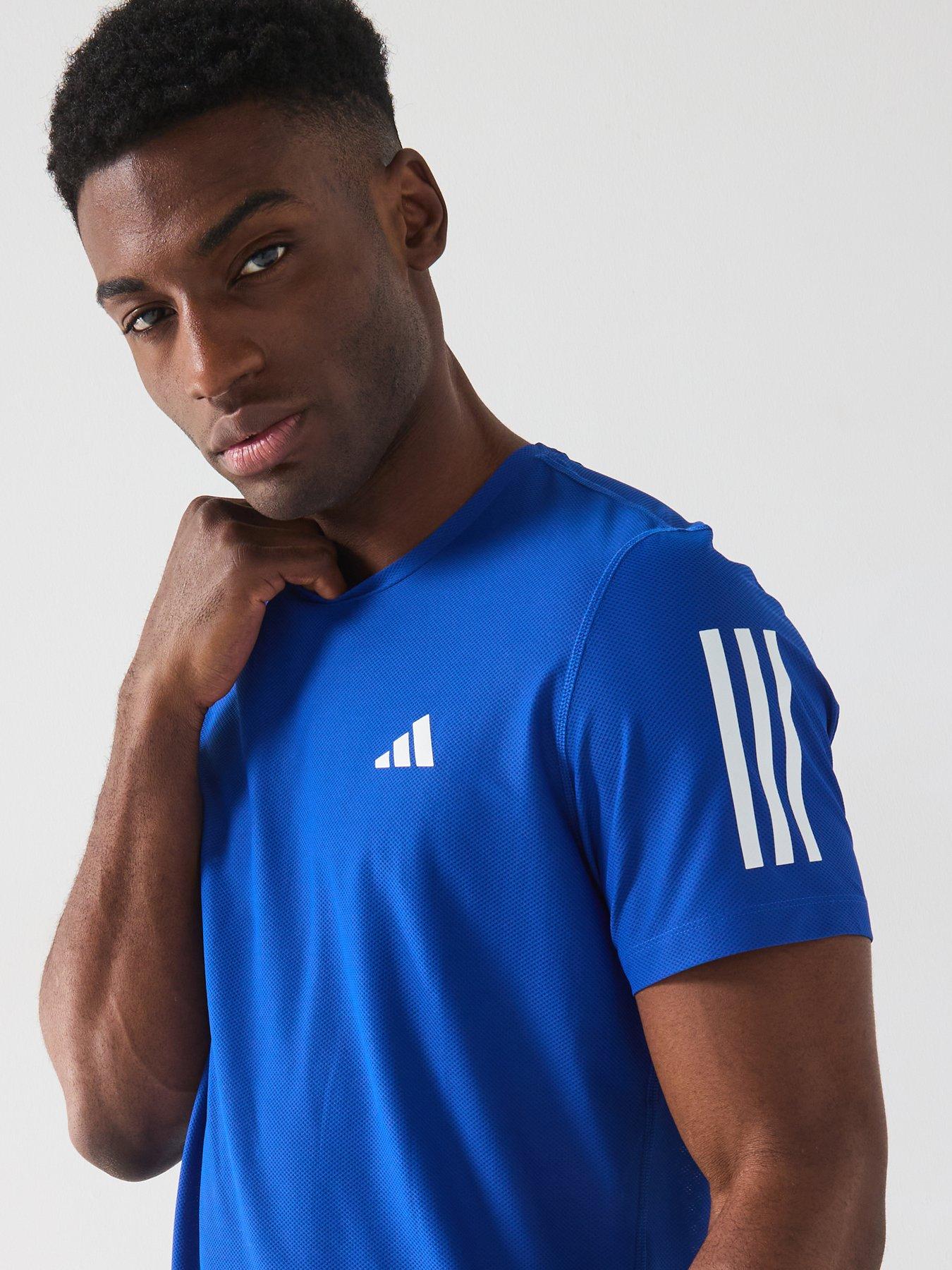 adidas Men's Own The Run T-Shirt Team Royal Blue Very