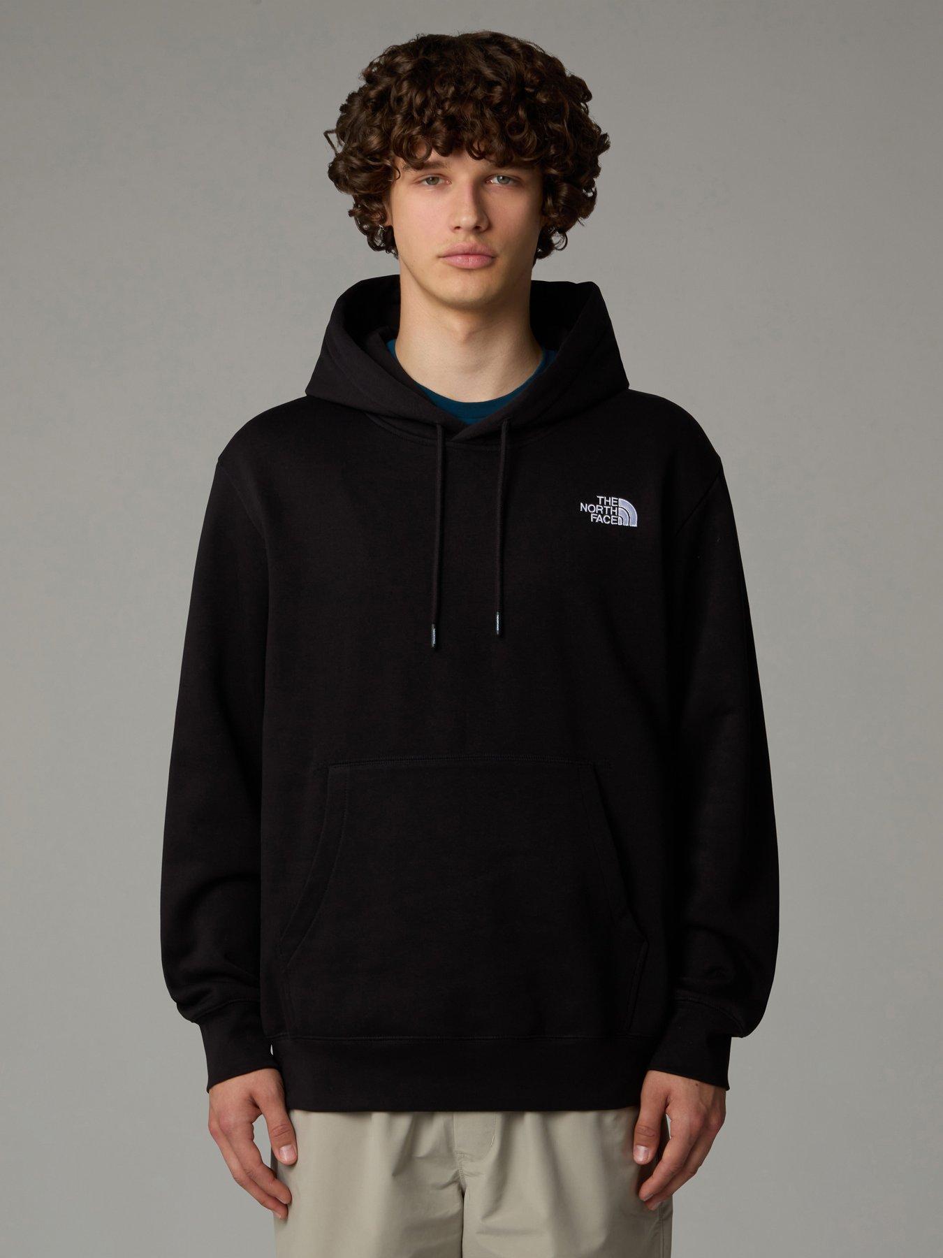 THE NORTH FACE Men's Essential Relaxed Hoodie, Black, Size S, Men