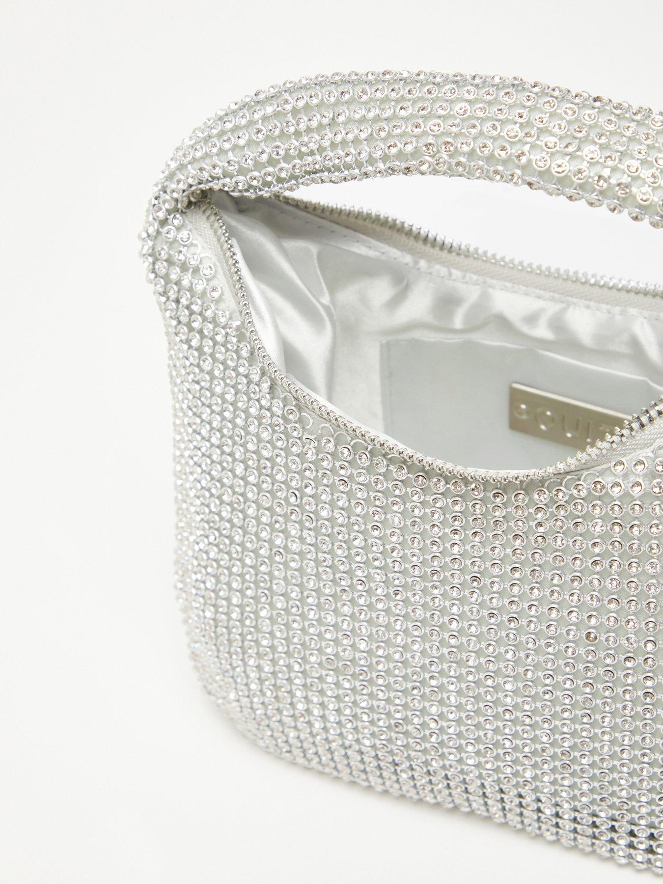 Quiz silver shoes and bags clearance
