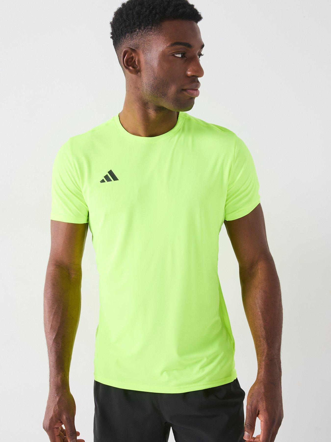 Image 5 of 6 of adidas Mens Running Adizero T-Shirt - Yellow